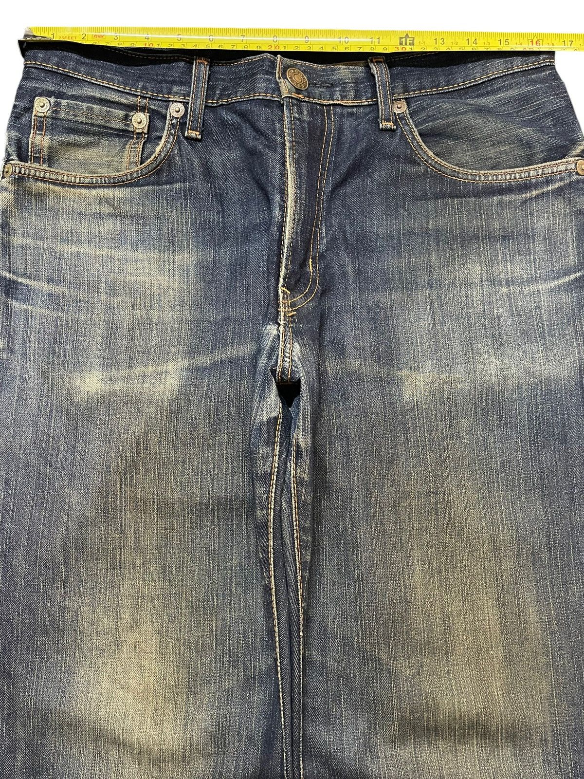Edwin Vintage Edwin 504 Mud Wash Style Baggy Jeans Size US 32 / EU 48 - 11 Thumbnail
