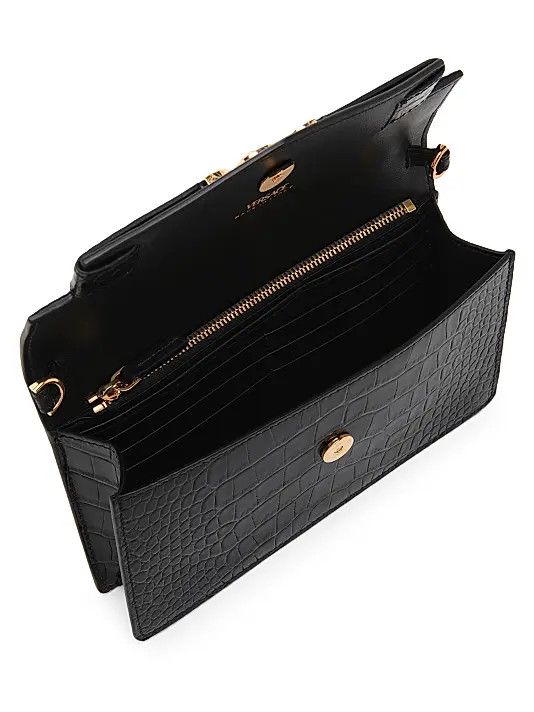 Versace os11x0326 Size: OS / Croc Wallet-On-Chain Shoulder Bag Size ONE SIZE - 4 Thumbnail