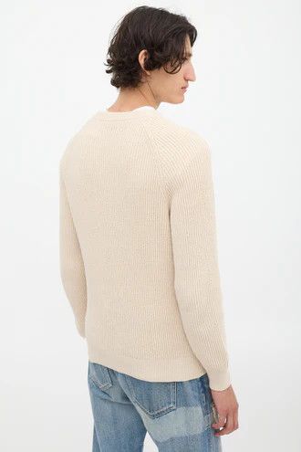 Brunello Cucinelli o1y0526 Crewneck Sweater in Beige Size US XL / EU 56 / 4 - 3 Thumbnail