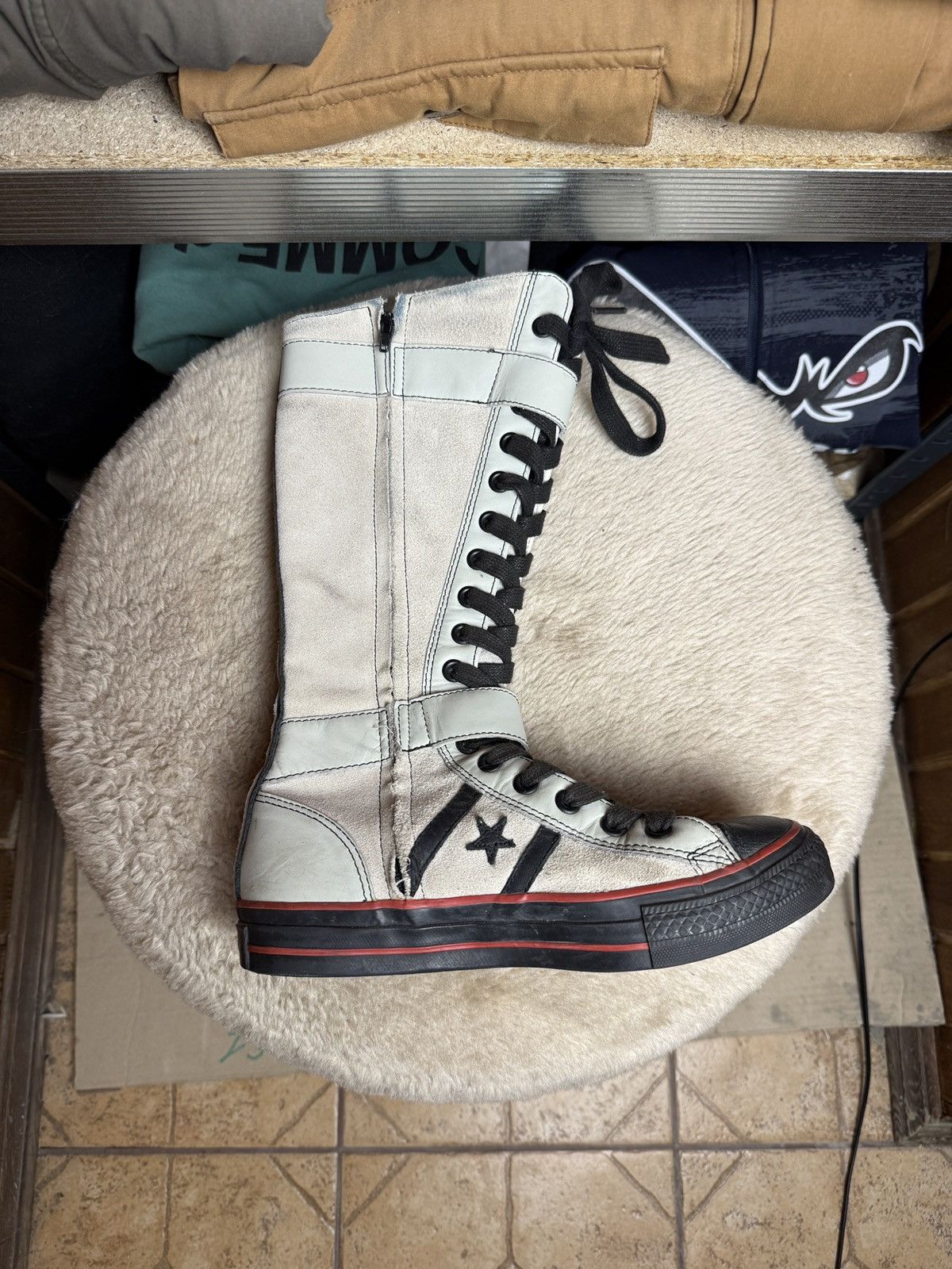 Converse Converse Vintage High Boxing Sneakers Size US 7.5 / IT 37.5 - 4 Thumbnail