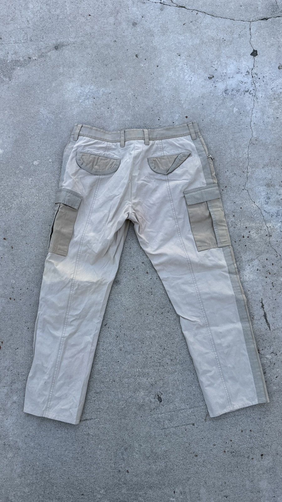 Dolce & Gabbana Dolce Gabbana Cargo Pants y2k beige khaki grey gray Size US 32 / EU 48 - 2 Thumbnail