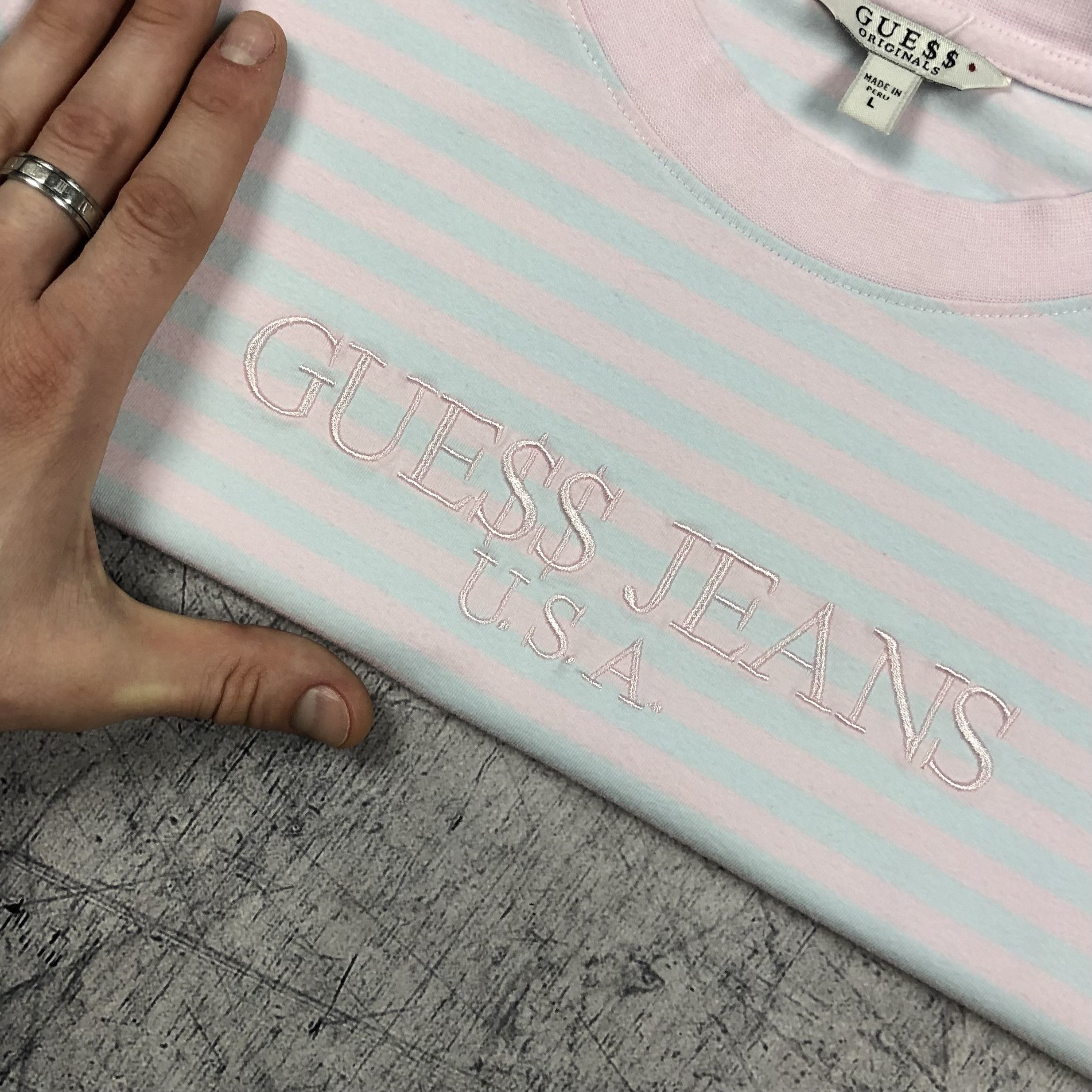 Guess Guess A$AP Rocky Stripe Dress Size L / US 10 / IT 46 - 2 Thumbnail
