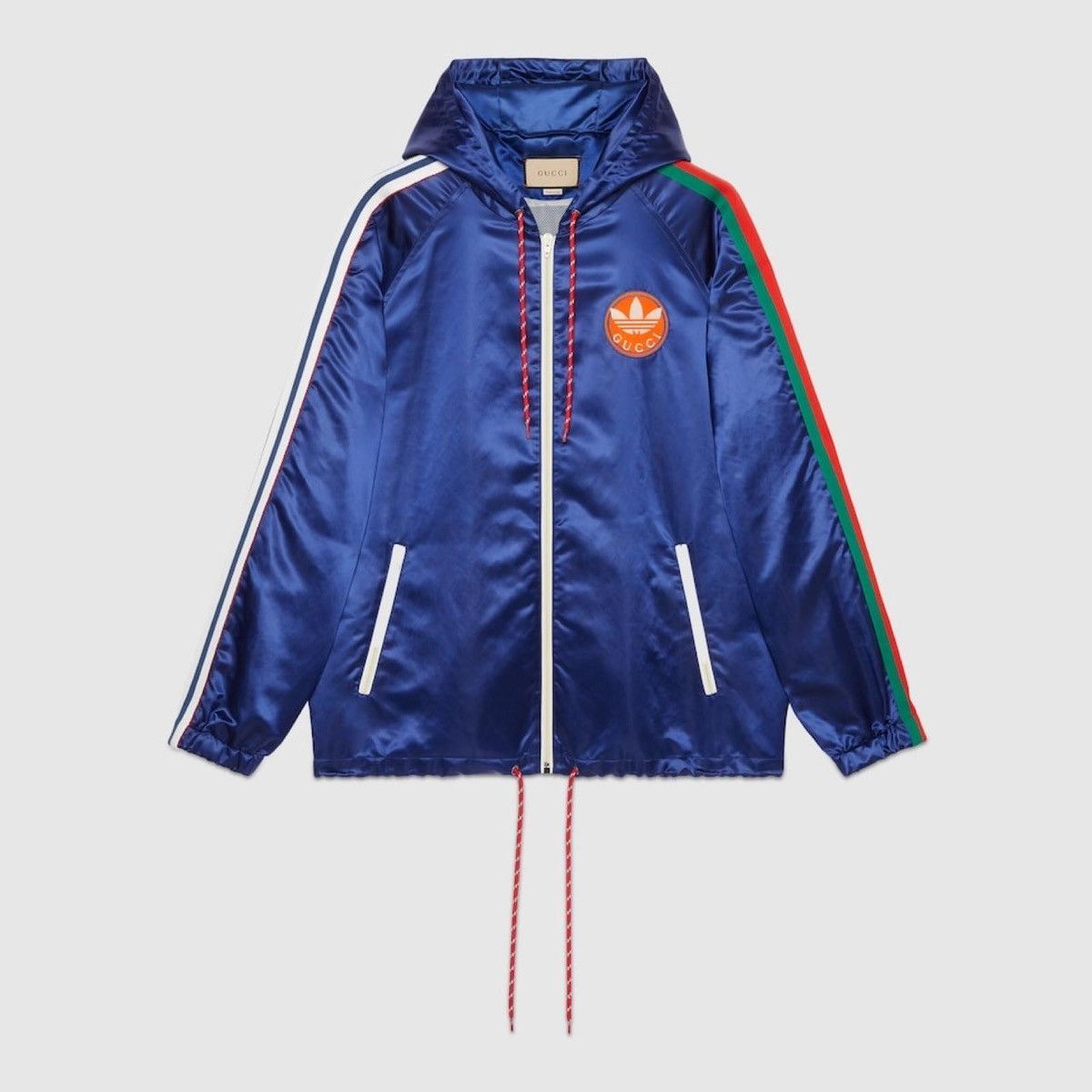 Adidas × Gucci 🔥$3.5K VALUE🔥 Adidas x Gucci Satin Nylon Jacket | Grailed