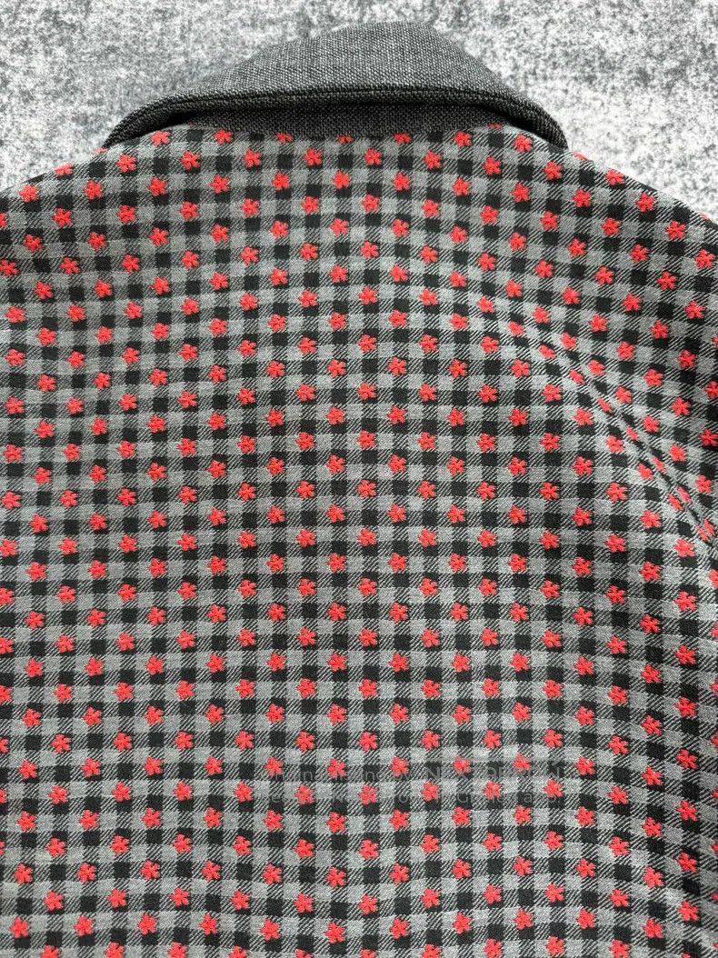 Louis Vuitton Louis Vuitton Small Flower Full Print Plaid Wool Three-Qua Size XS / US 0-2 / IT 36-38 - 5 Thumbnail