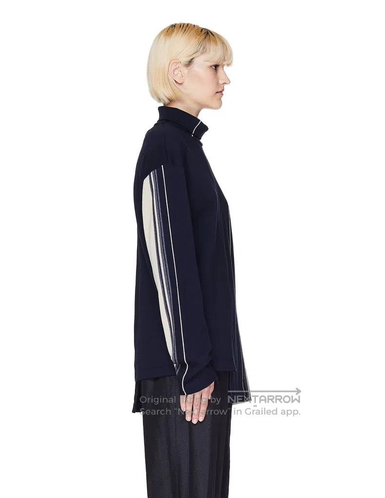 Yohji Yamamoto Yohji Yamamoto Asymmetrical splice insert sweater Size US M / EU 48-50 / 2 - 3 Thumbnail