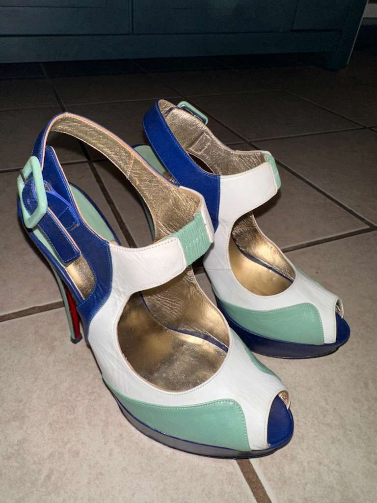 Other Luciano Padovan Multi-color high heels Size US 6.5 / IT 36.5 - 3 Thumbnail