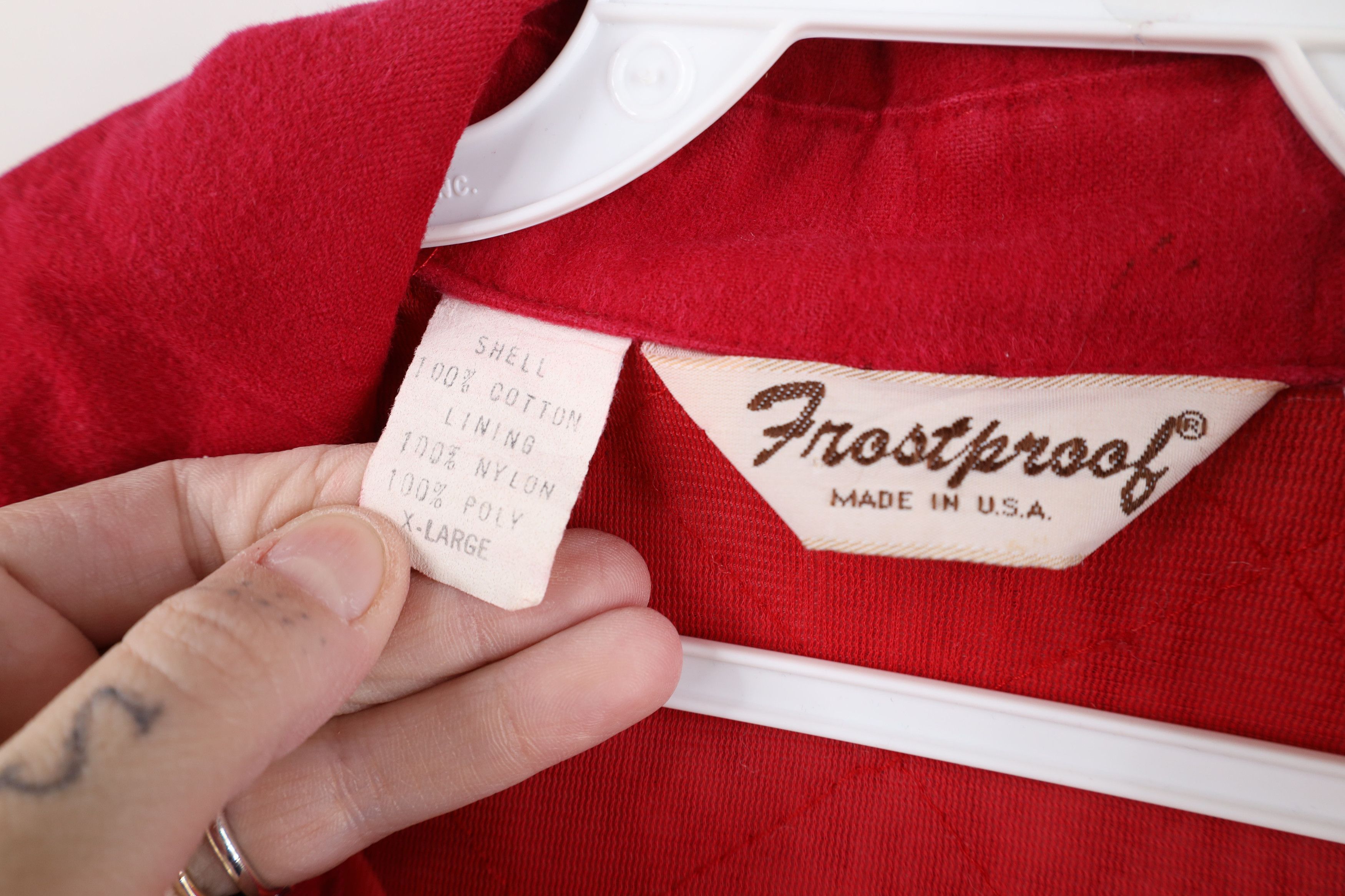 Vintage Vintage 70s Streetwear Chamois Cloth Shirt Jacket USA Size US XL / EU 56 / 4 - 10 Thumbnail