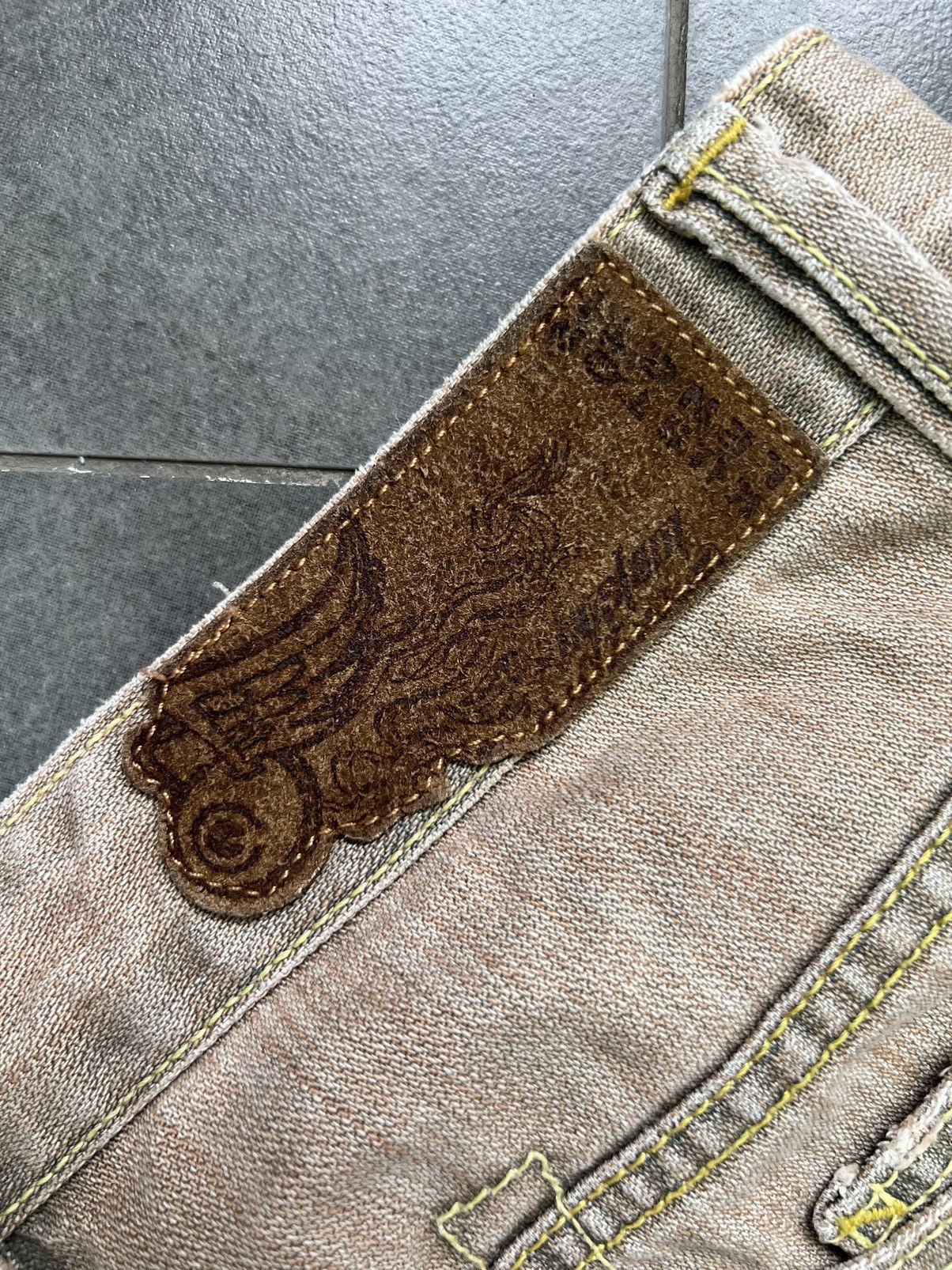 Vintage × Von Dutch Crazy Vintage Y2K Von Dutch Cargo Pants Skater Opium Size US 31 - 3 Thumbnail