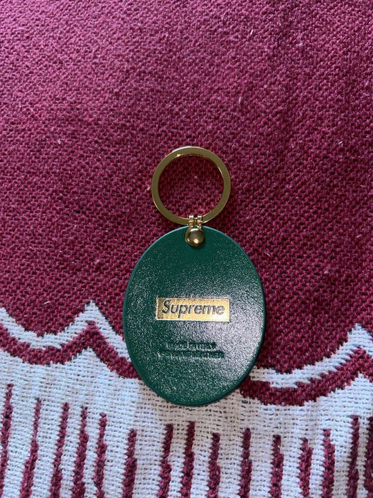 Supreme Supreme Guadalupe leather keychain | Grailed