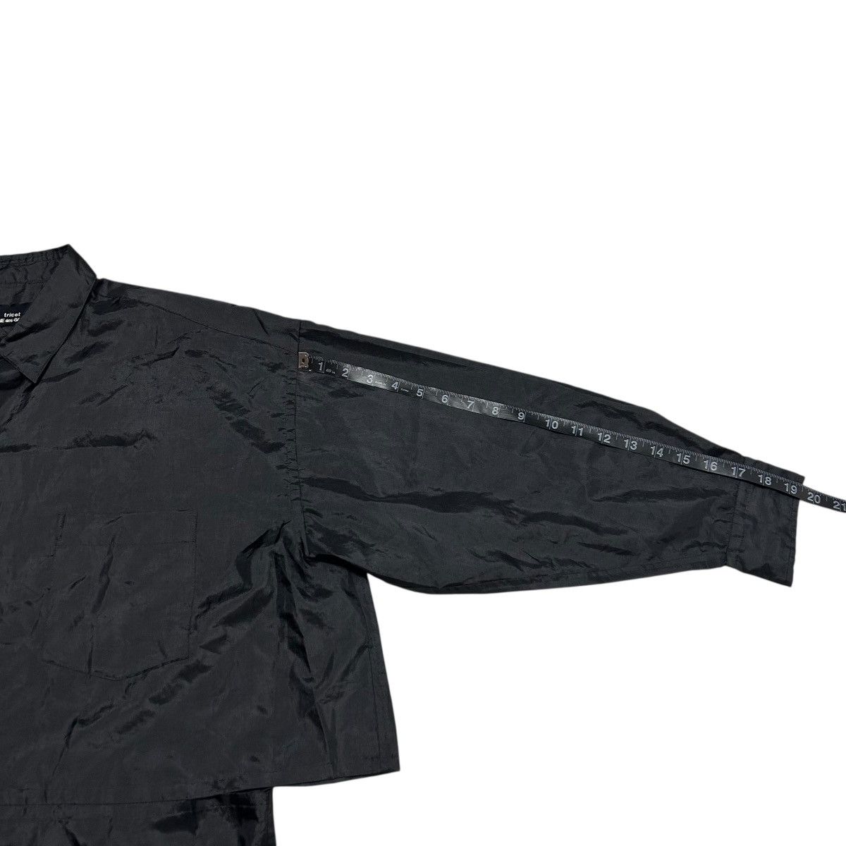 Comme des Garcons 562 Comme Des Garcons 90s asymmetry docking shirt vintage Size US L / EU 52-54 / 3 - 23 Thumbnail