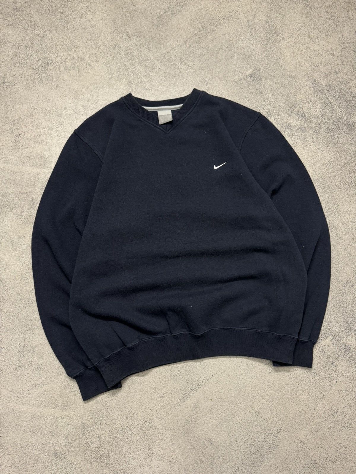 Nike Vintage Y2K Nike Mini Swoosh Sweatshirt 90’s Size US M / EU 48-50 / 2 - 3 Thumbnail