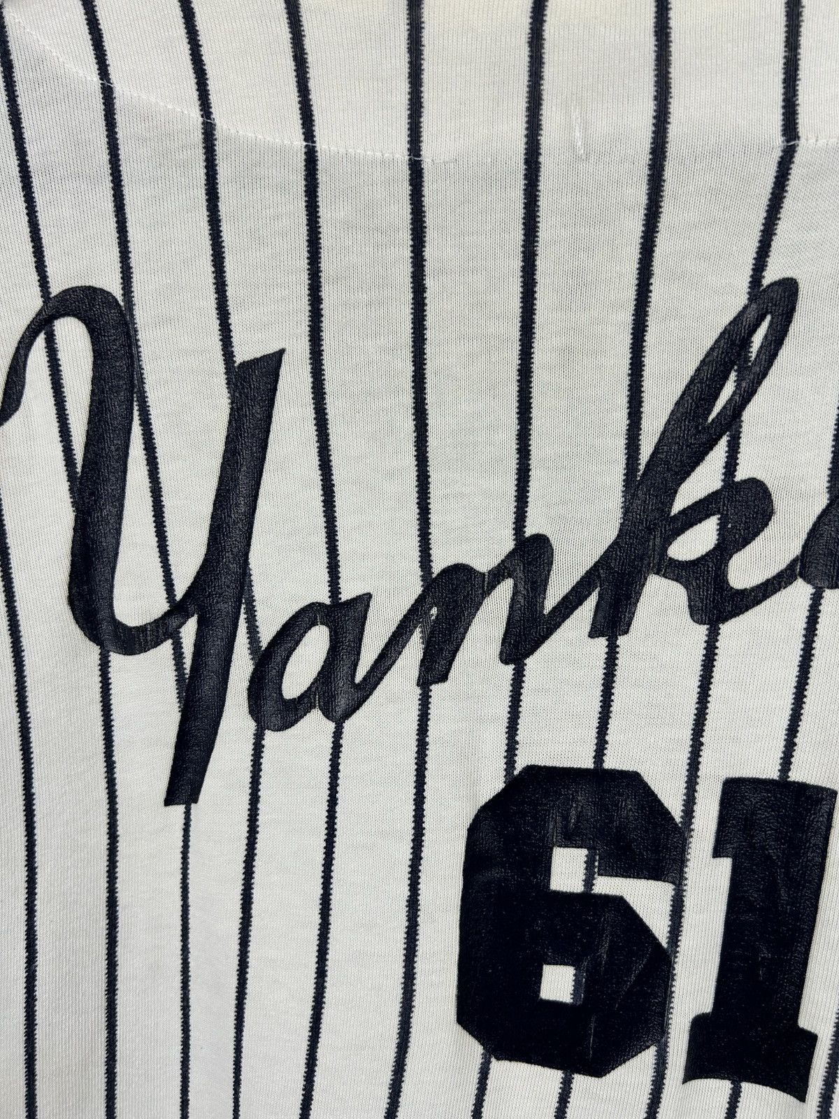 New York Yankees Mens Vintage New York Yankees Jersey T-shirt tee streetwear Size US XL / EU 56 / 4 - 15 Thumbnail