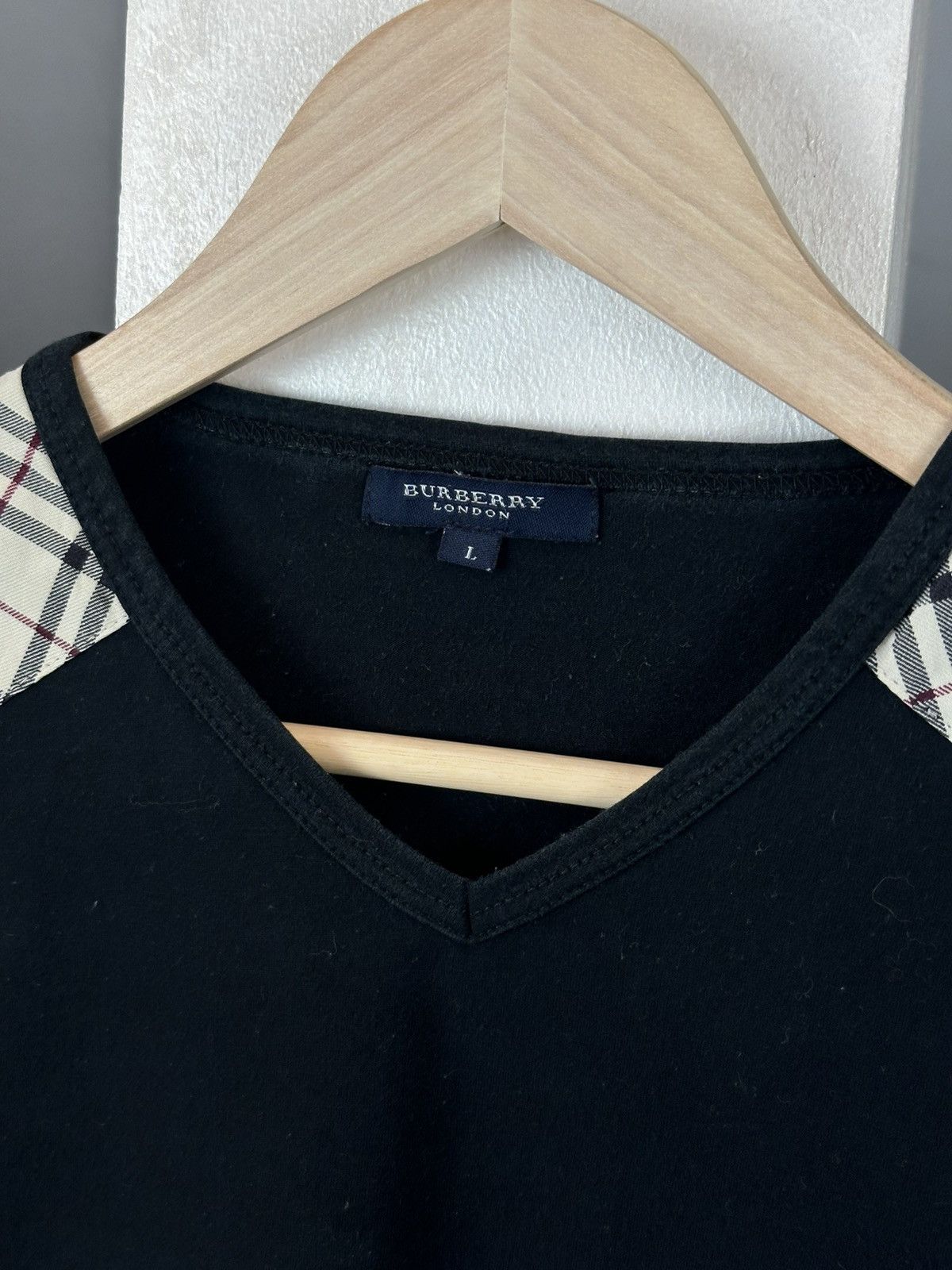 Burberry Womens Burberry London Tee Top Cotton Size L / US 10 / IT 46 - 5 Thumbnail
