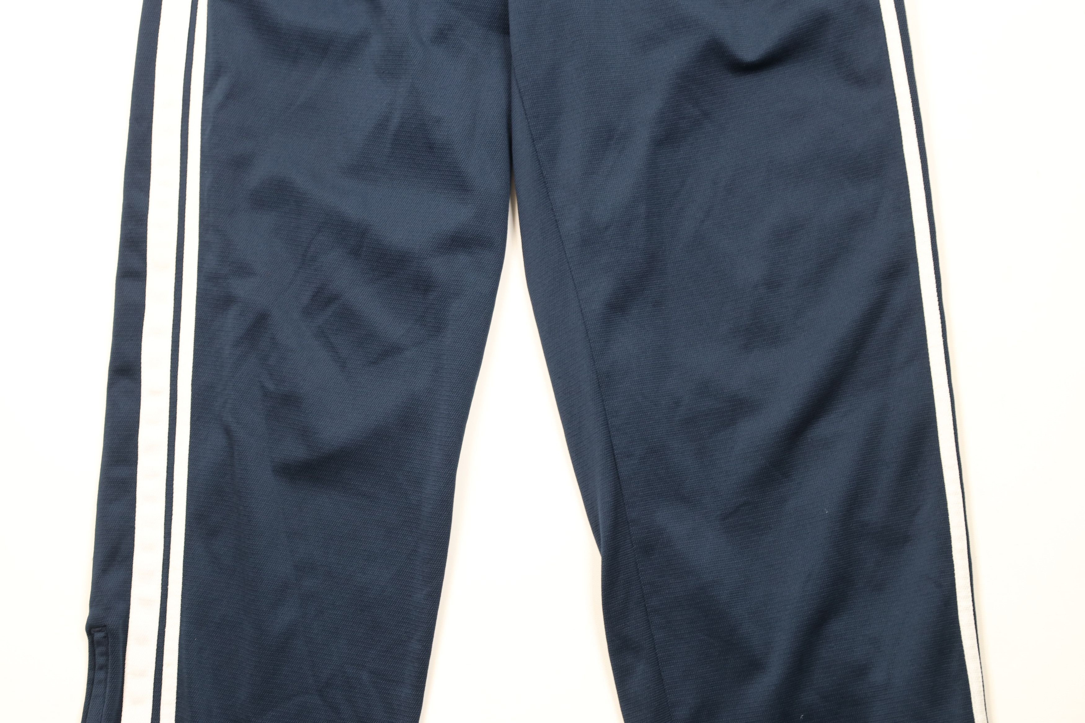 Nike × Vintage Vintage 90s Y2K Nike Scott Mini Swoosh Wide Leg Pants Blue Size US 36 / EU 52 - 3 Thumbnail