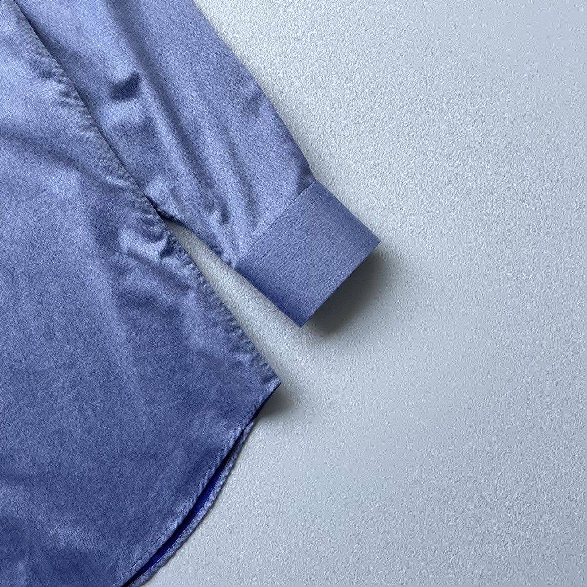 Balmain Balmain Paris Pocket Cotton Button Ups Classic Shirt Blue Size US M / EU 48-50 / 2 - 4 Thumbnail