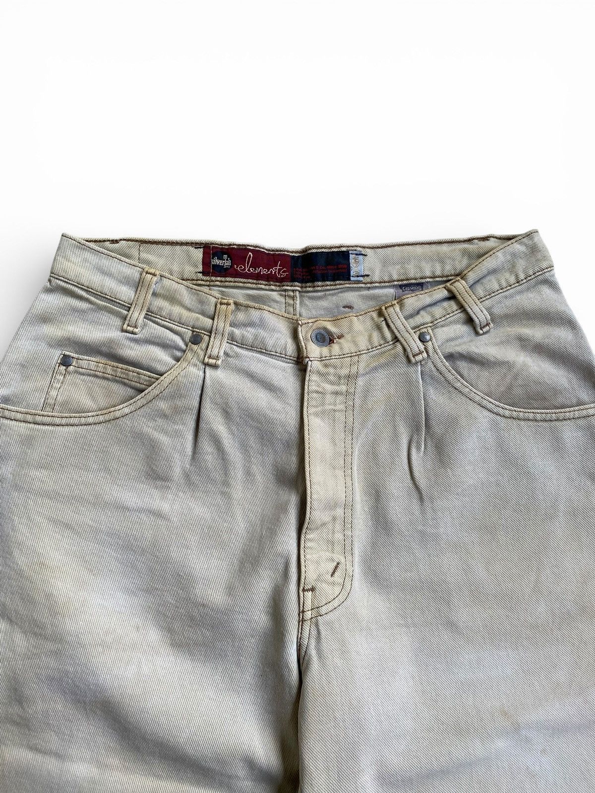 Levi's Vintage 1990’s Baggy Levis Silvertab Elements Red Tag Jorts Size US 34 / EU 50 - 3 Thumbnail
