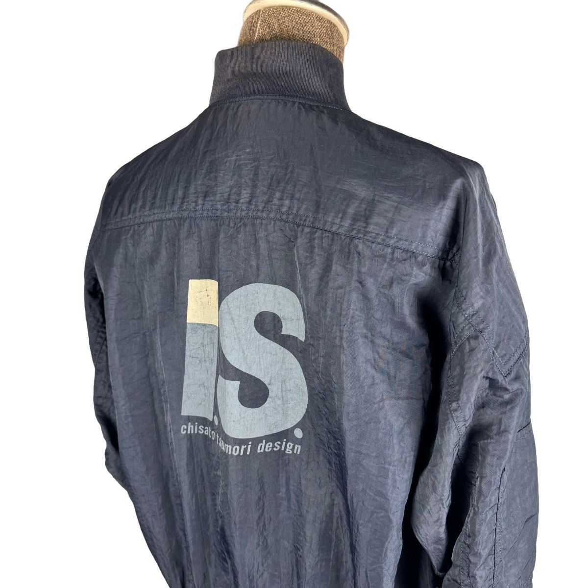 Issey Miyake ⚡️80s ISSEY MIYAKE BOMBER ZIPPER JACKET Size US M / EU 48-50 / 2 - 7 Thumbnail