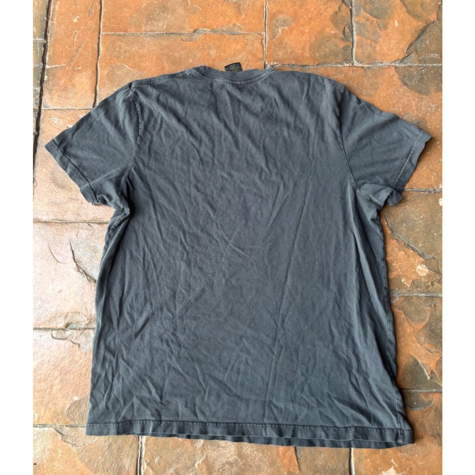 Lucky Brand VINTAGE Lucky Brand Eagles Los Angeles T-Shirt Large Black Canvas Crew Neck Short Sleeve Mens 90s Graphic Print Size US L / EU 52-54 / 3 - 3 Thumbnail