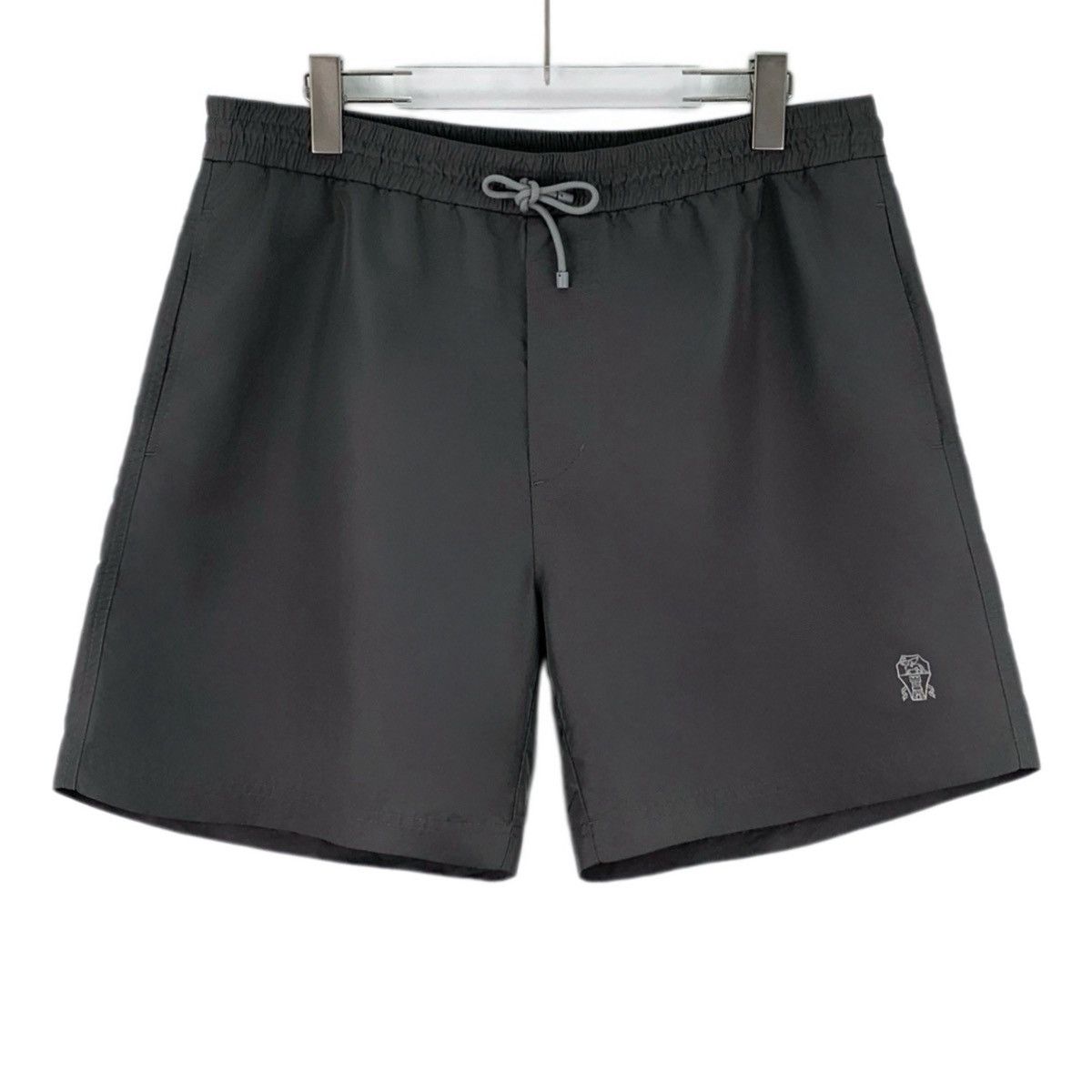 Brunello Cucinelli Brunello Cucinelli Dark Grey Casual Shorts K26WX Size 32" / US 10 / IT 46 - 1 Thumbnail
