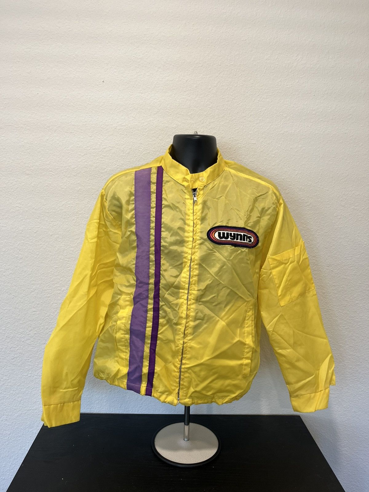 Vintage 70s wynns racing windbreaker jacket Size US M / EU 48-50 / 2 - 1 Thumbnail