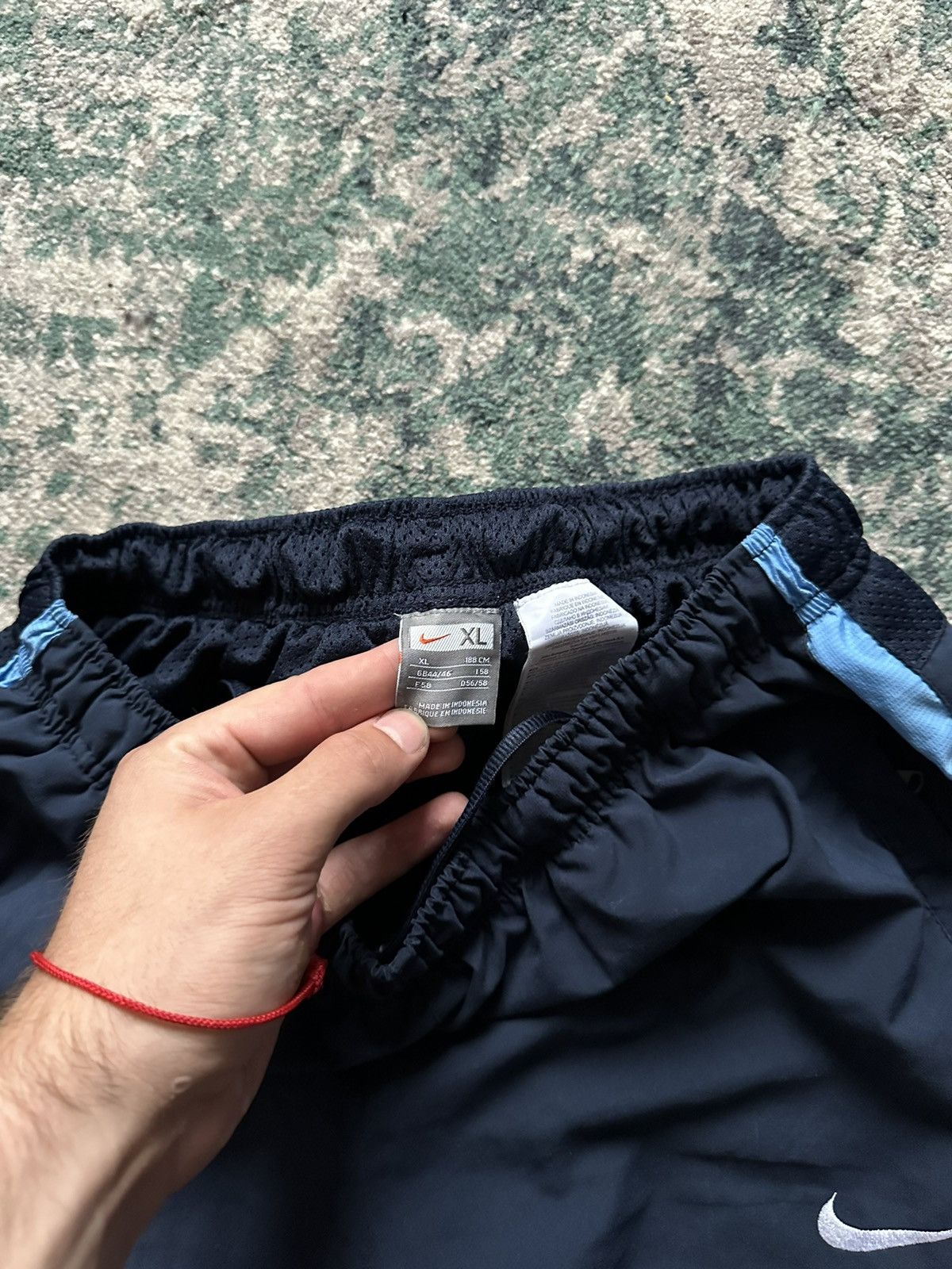 Nike × Skepta VINTAGE NIKE TN SKEPTA STYLE NYLON TRACK PANTS Y2K XL Size US 34 / EU 50 - 4 Thumbnail