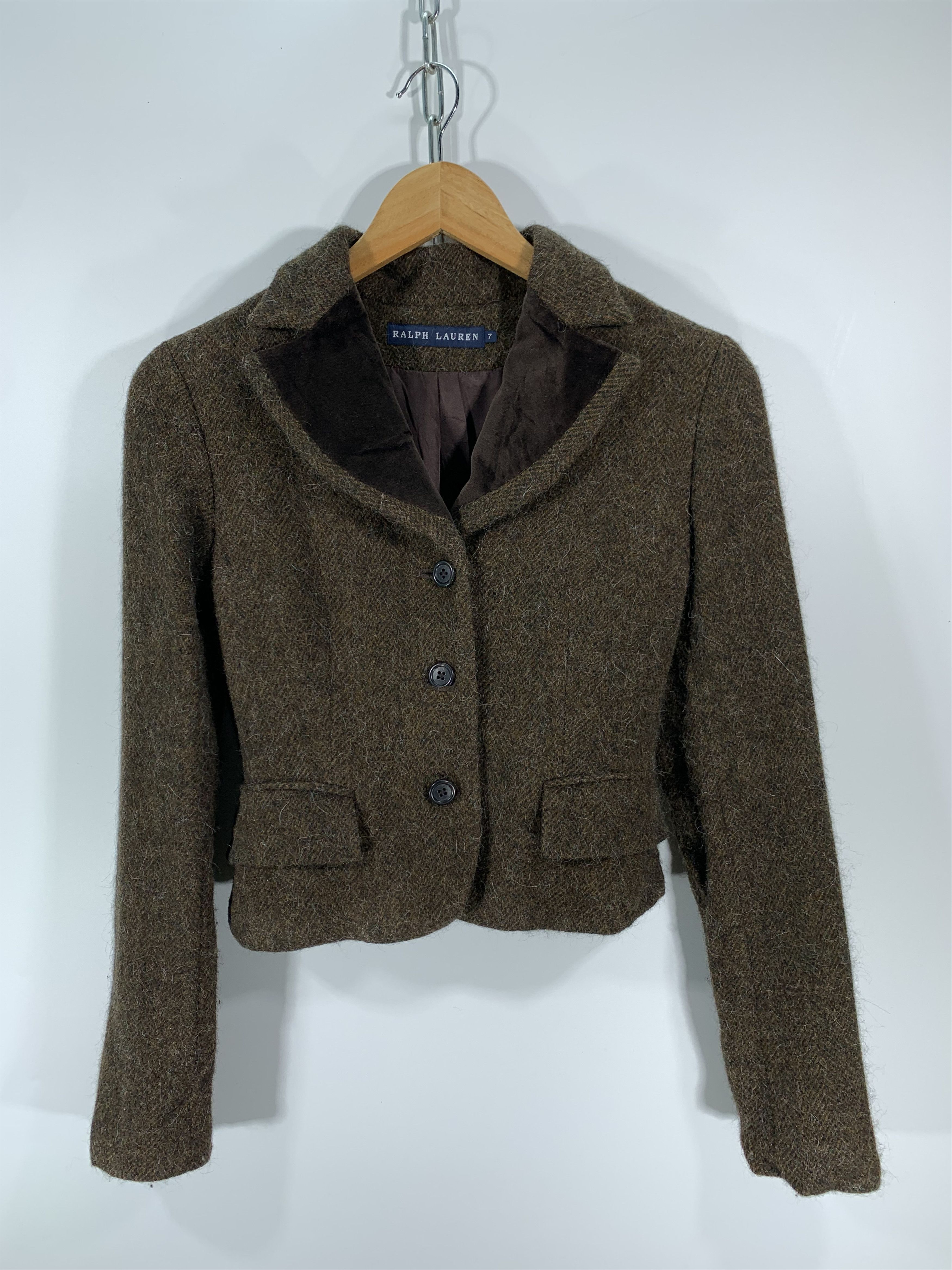 Ralph Lauren MADE IN JAPAN Ralph Lauren Mohair Wool Jacket Size S / US 4 / IT 40 - 1 Thumbnail