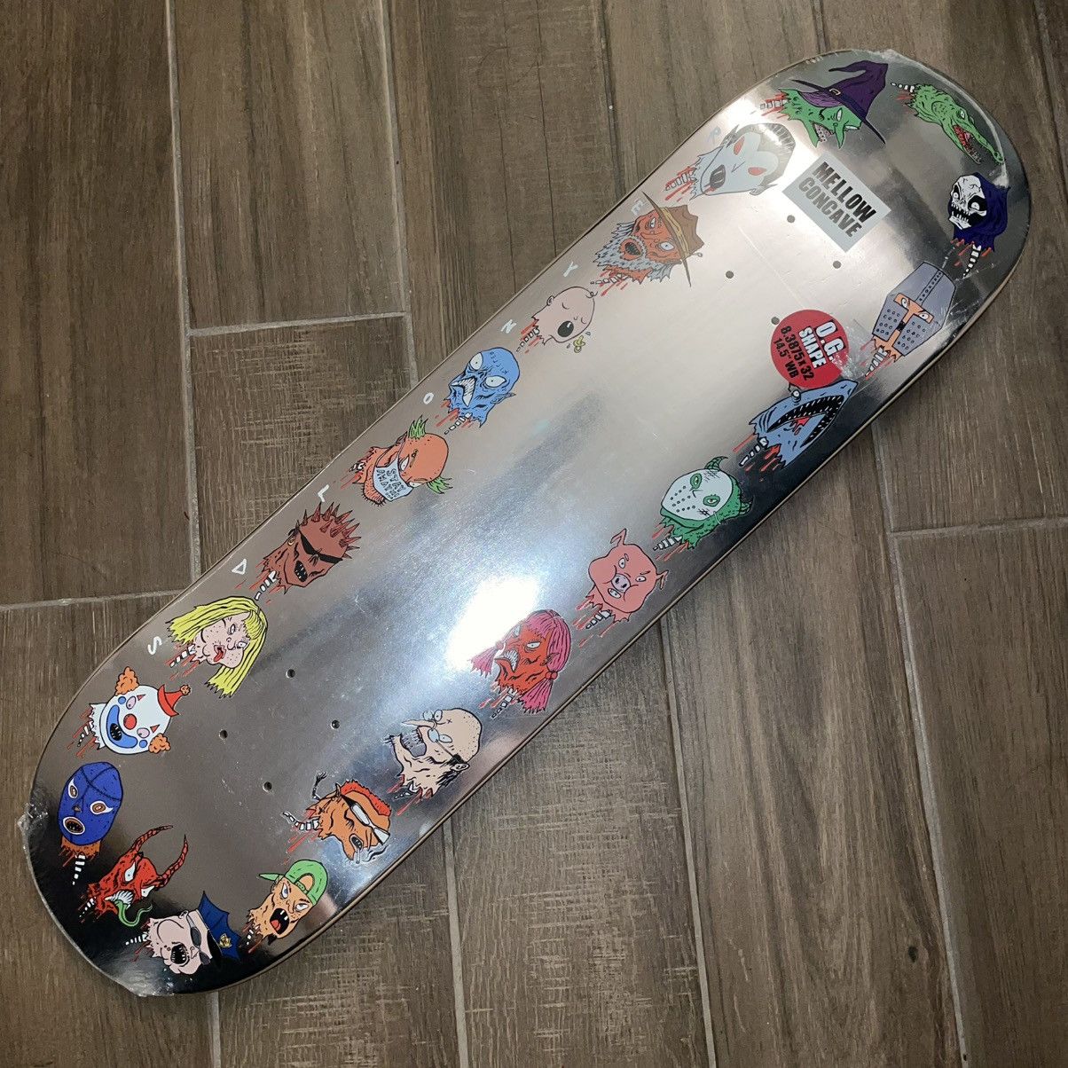 Neckface Baker Andrew Reynolds Neckface Wizardry Skateboard Deck Size ONE SIZE - 1 Thumbnail