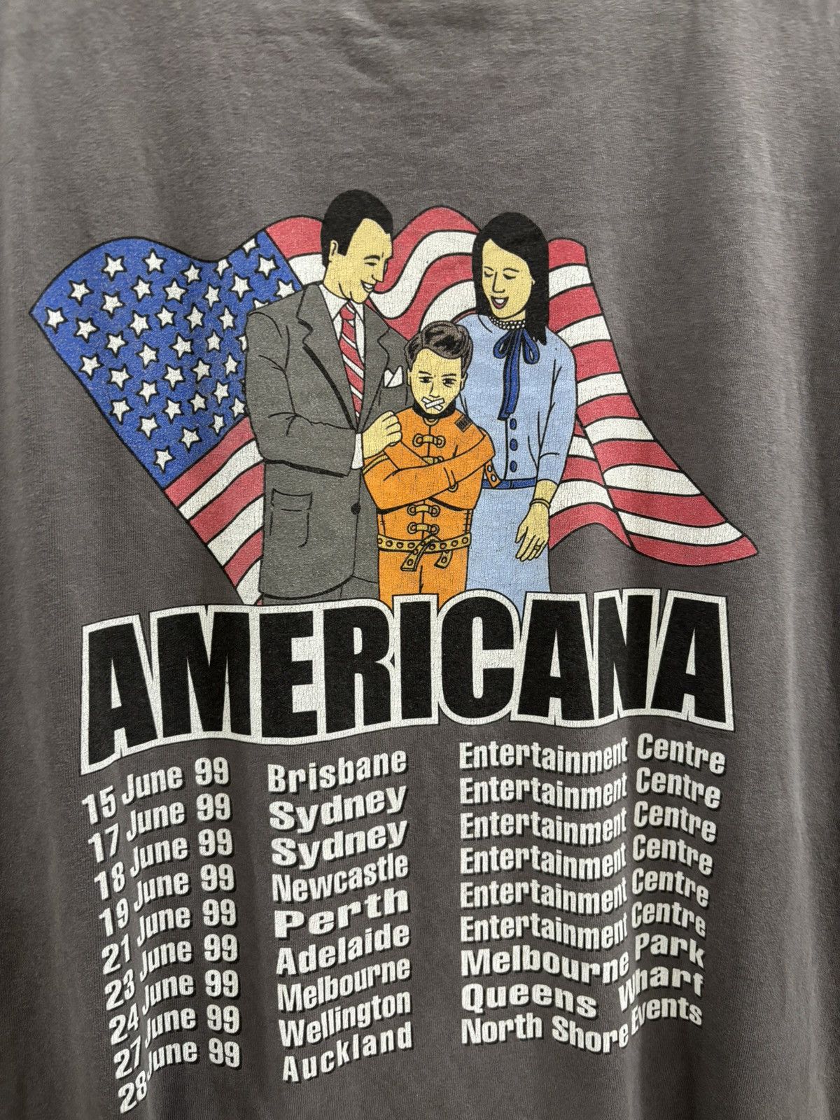 Band Tees Vintage 1999 The Offspring Americana X-Large T-Shirt Size US XL / EU 56 / 4 - 2 Thumbnail