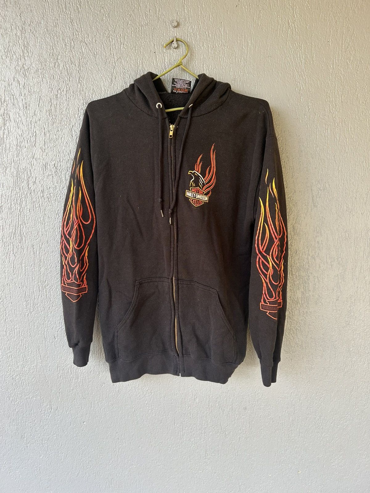 Harley Davidson Harley davidson full zip vintage hoodie Size US M / EU 48-50 / 2 - 1 Thumbnail