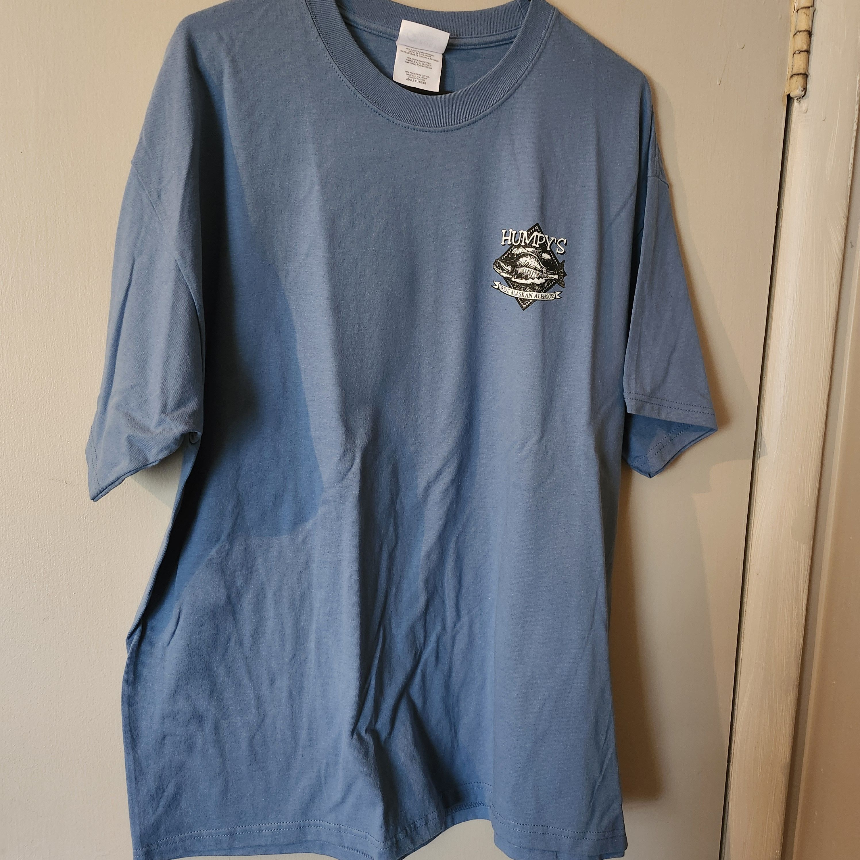 Other Humpy's Alaskan Alehouse T-Shirt Men's XL Blue "I Got Crabs" Size US XL / EU 56 / 4 - 9 Thumbnail
