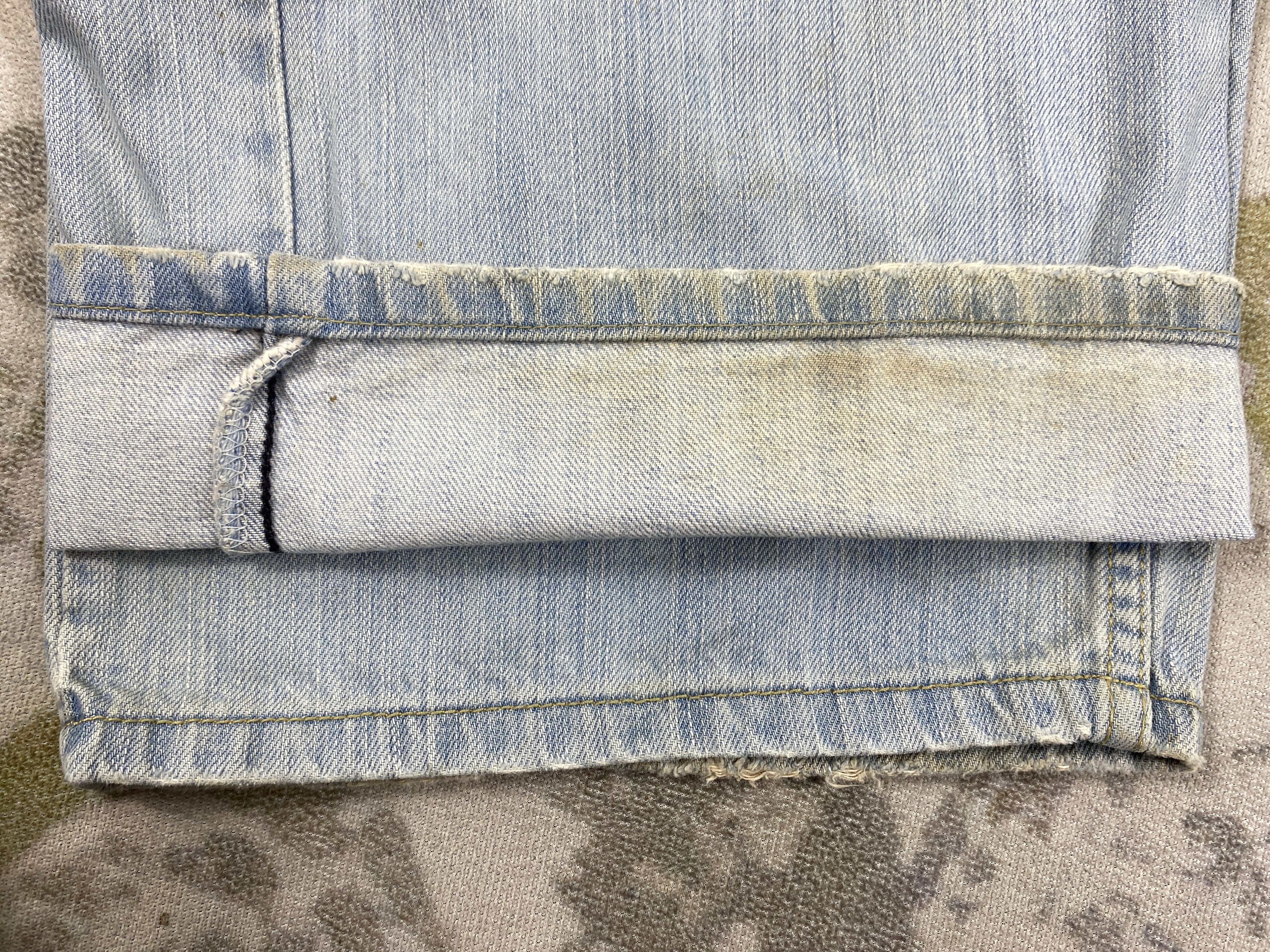 Levi's Light Wash Vintage Levi's 559 Straight Denim 41x31.5 JN496 Size US 41 - 17 Thumbnail