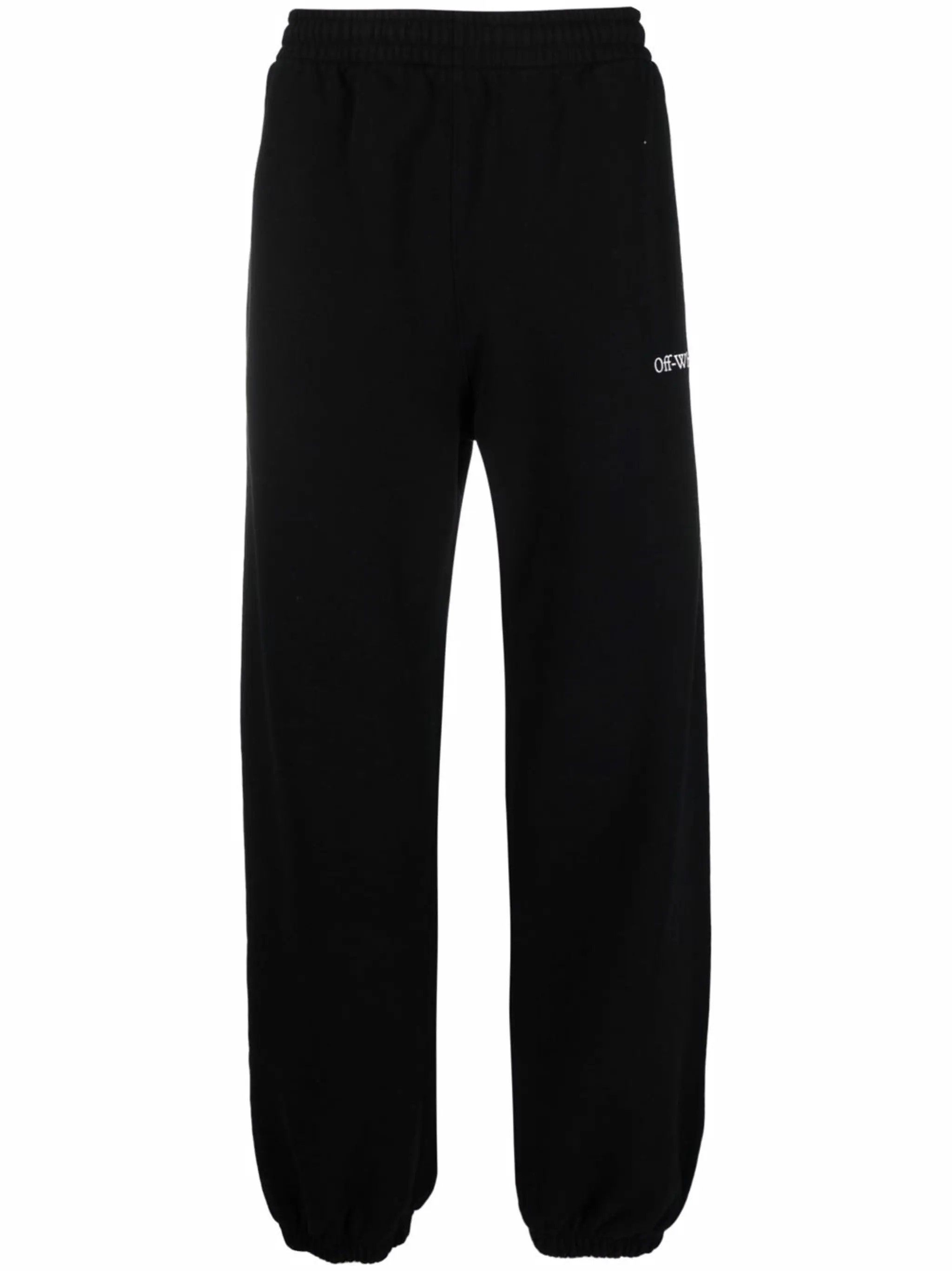 Off-White o1in1s1024 Q:1 / Caravag Paint Slim Sweatpant & Jogger Black Size US 36 / EU 52 - 1 Thumbnail