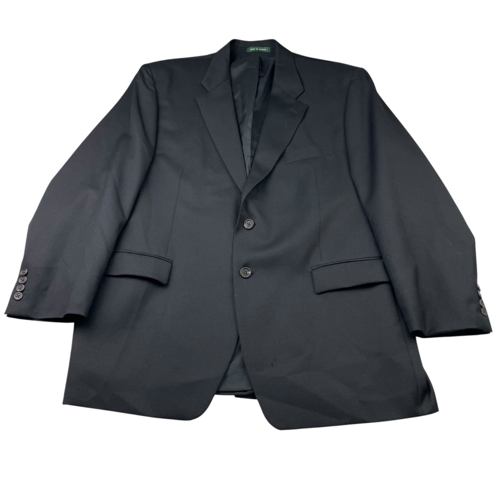 Lauren Ralph Lauren Ralph Lauren LRL Men's 100% Wool 2-Button Blazer Black • 46R Size 46R - 11 Thumbnail