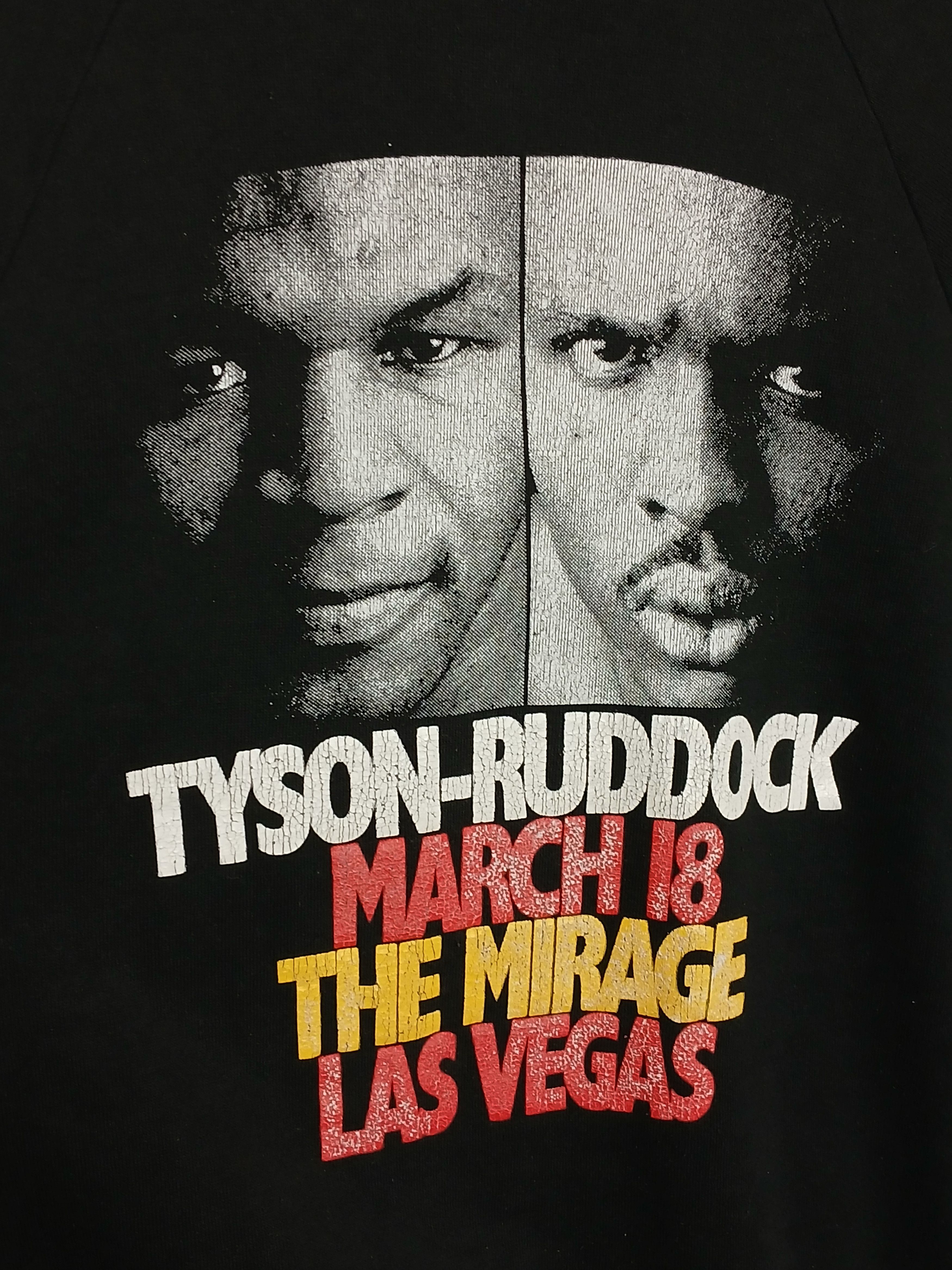 Vintage XXXL Vintage 1991 Tyson vs Ruddock Sweatshirt Size US XXL / EU 58 / 5 - 3 Thumbnail