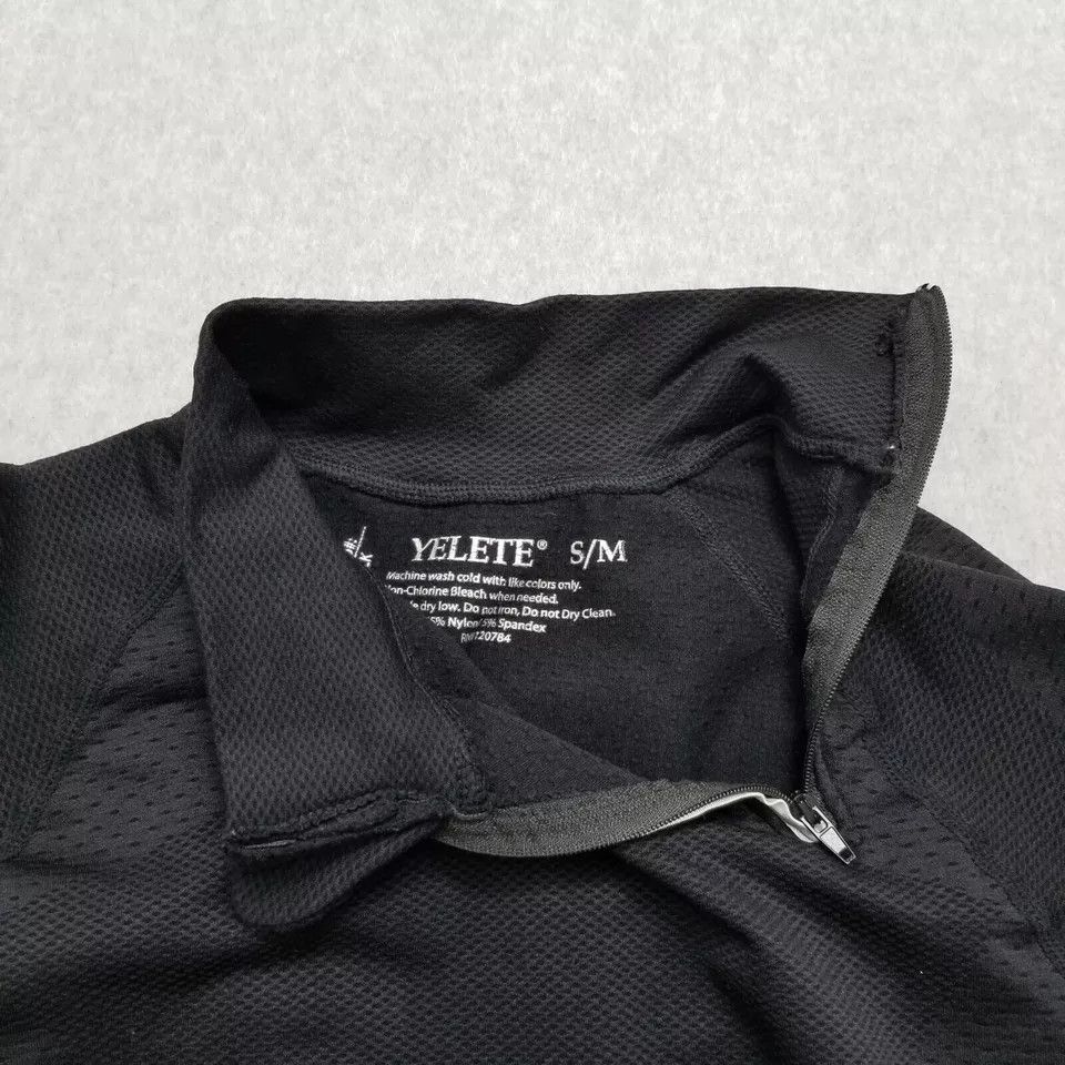 Other Yelete Jacket Womens Small Black Activewear Zip Neck Pocket Size S / US 4 / IT 40 - 8 Thumbnail
