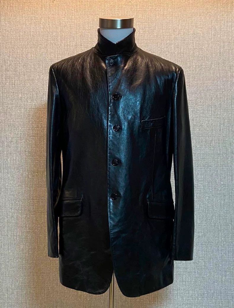 Yohji Yamamoto yohji yamamoto00AW Wedding Season Cowhide Handmade Leather Size US L / EU 52-54 / 3 - 2 Thumbnail