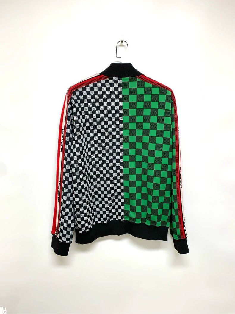 Louis Vuitton Louis Vuitton Black, white and green patchwork jacket Size US XXL / EU 58 / 5 - 2 Thumbnail