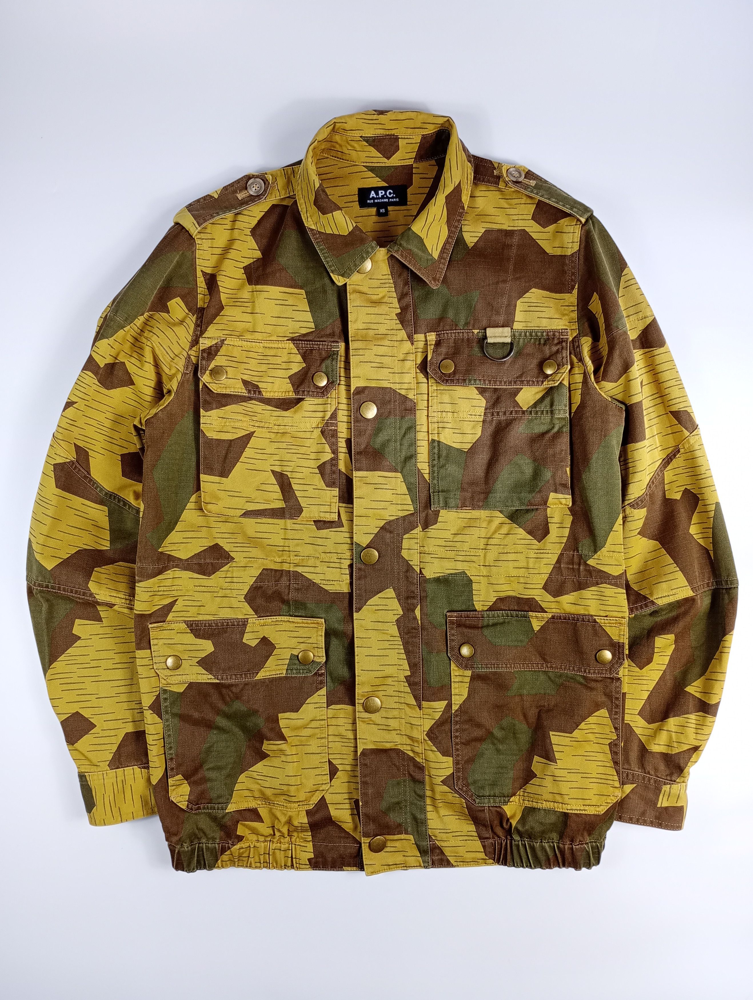 A.P.C. A.P.C. Camo Jacket Size US XS / EU 42 / 0 - 1 Thumbnail