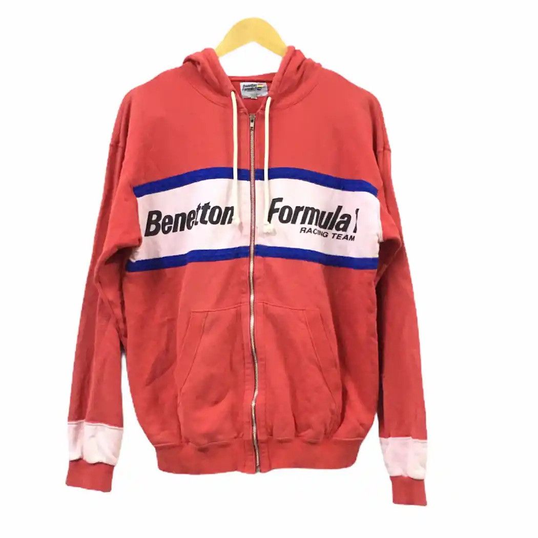 Vtg Benettton F1 Racing Team Hoodie