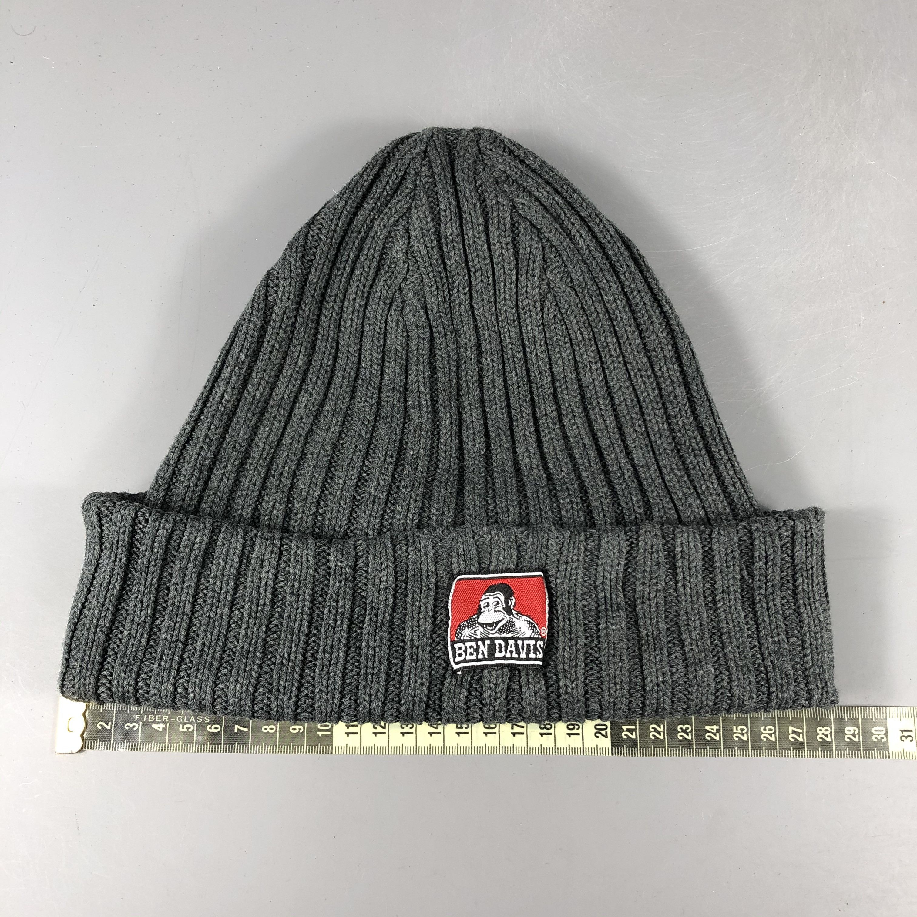 Ben Davis × Vintage Ben Davis Beanie Snow Hat Snow Cap -D1278 Size ONE SIZE - 4 Thumbnail