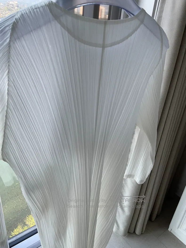 Issey Miyake Issey Miyake White Dress Size XL / US 12-14 / IT 48-50 - 3 Thumbnail