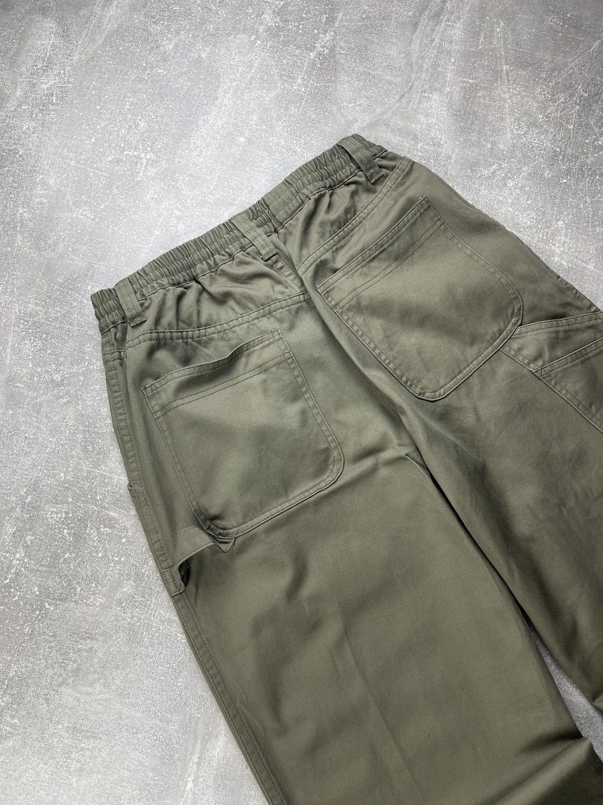 O'Neill Oneill Vintage 90s DeadStock Cargo Carpenter Khaki Pants Size US 31 - 4 Thumbnail
