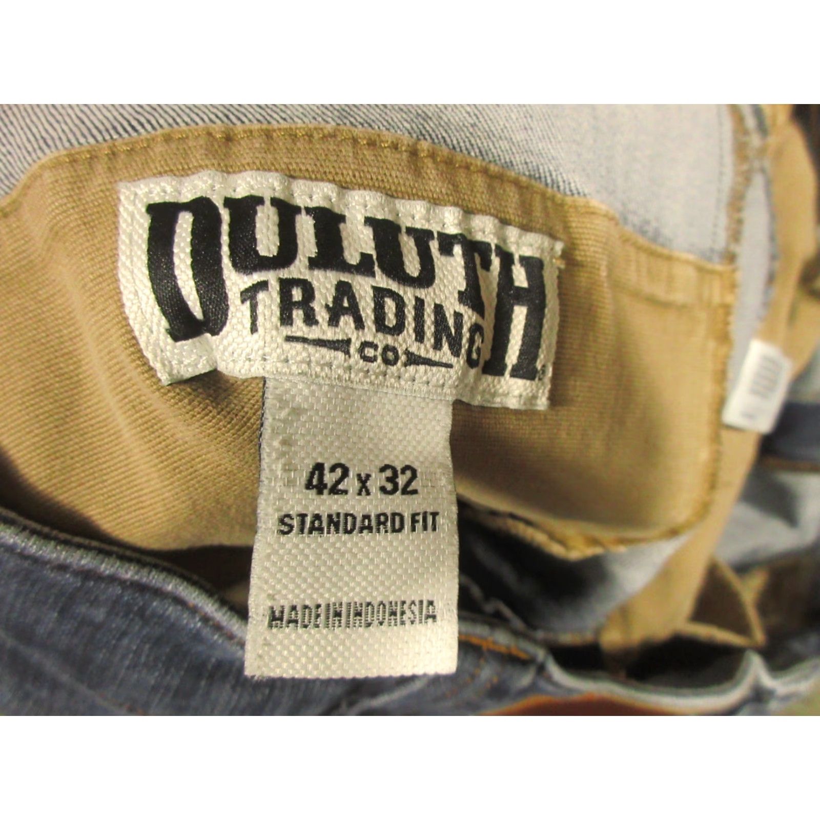 Doublet Duluth Ballroom Double Flex Jeans Carpenter Jeans Mens 42x32 Stretch Denim Blue 5-Pocket Relaxed Regular Size US 42 / EU 58 - 3 Thumbnail