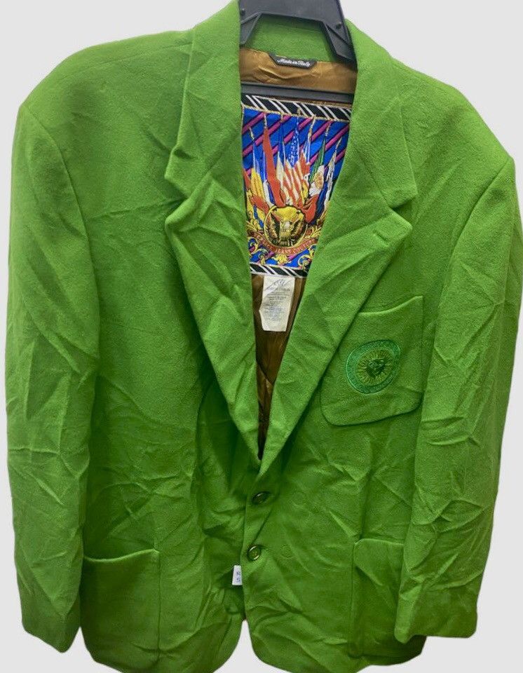 Designer × Versace × Vintage Vintage Versace Jeans Couture Blazer Size 36R - 4 Thumbnail