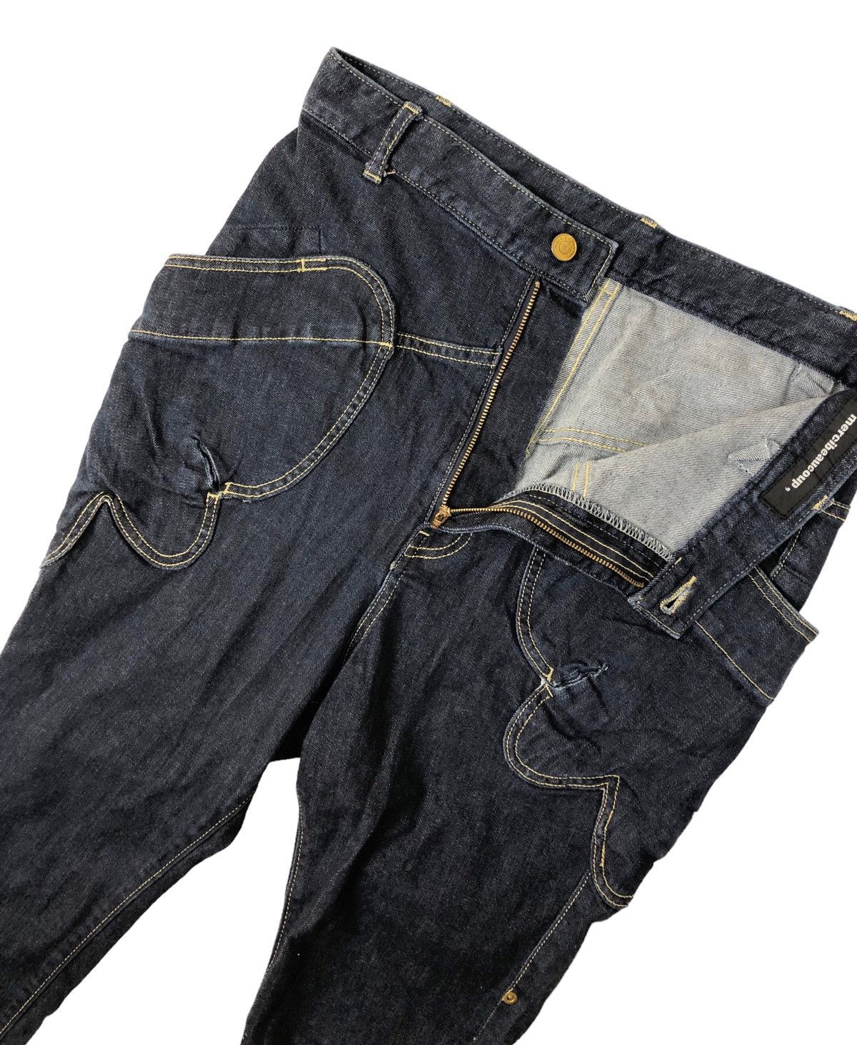 Issey Miyake Mercibeaucoup by ISSEY MIYAKE Rare Pocket Design Jeans Size US 31 - 7 Thumbnail