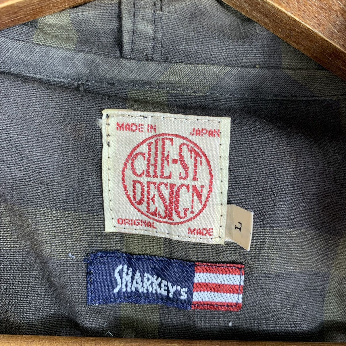 Japanese Brand Vintage Sharkey’s Checkered Jacket Hoodie Size US L / EU 52-54 / 3 - 8 Thumbnail