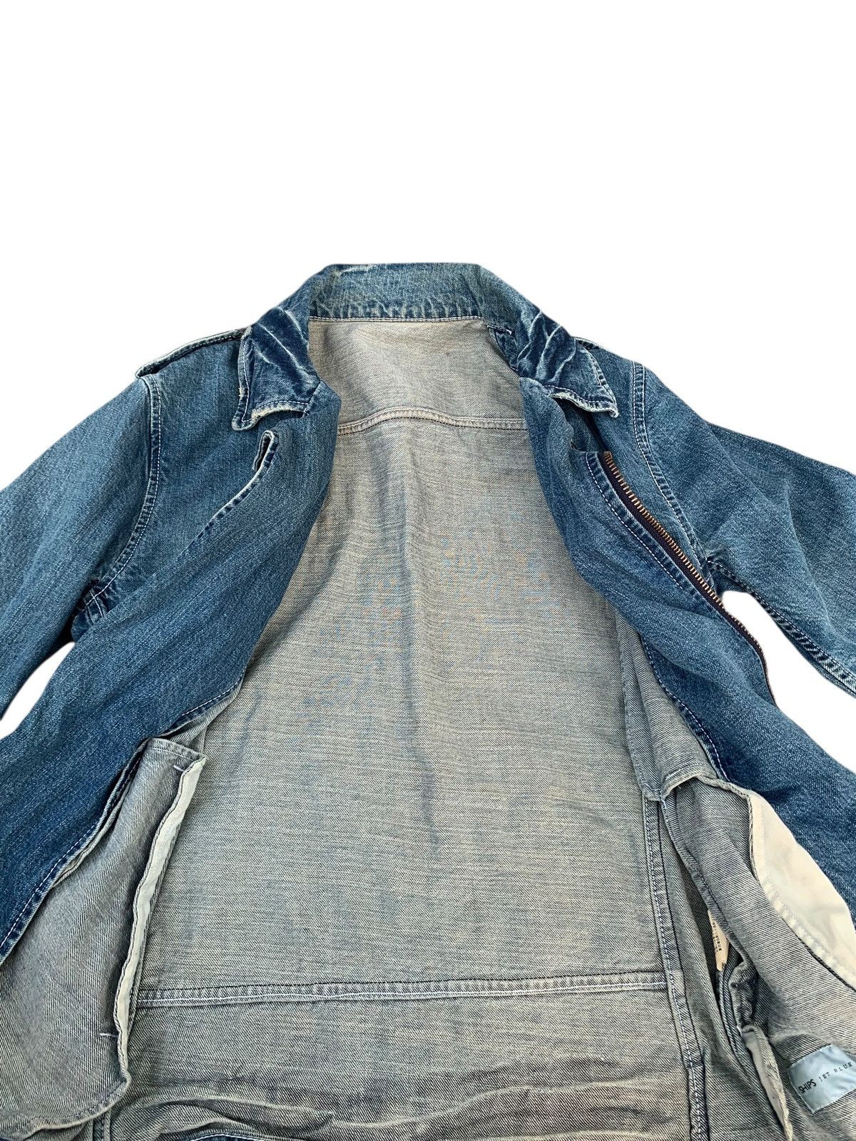 SHIPS VINTAGE SHIPS JET BLUE JAPANESE DENIM JACKET Size US L / EU 52-54 / 3 - 19 Thumbnail