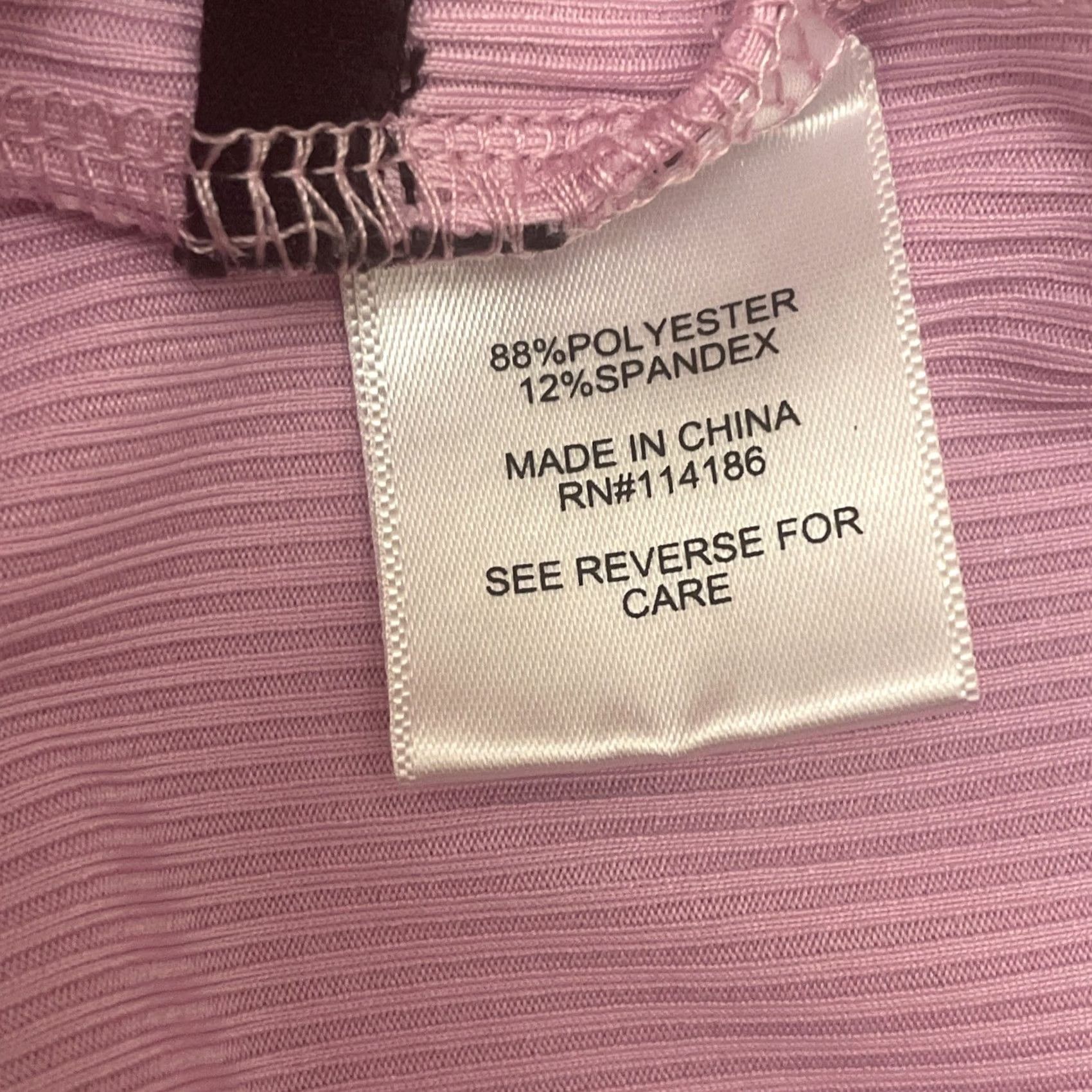Juicy Couture VINTAGE Juicy Couture Tank Shirt Halter Rib Cutout Pink Dusk Violet LIquorice Crop Size L Womens Size L / US 10 / IT 46 - 8 Thumbnail