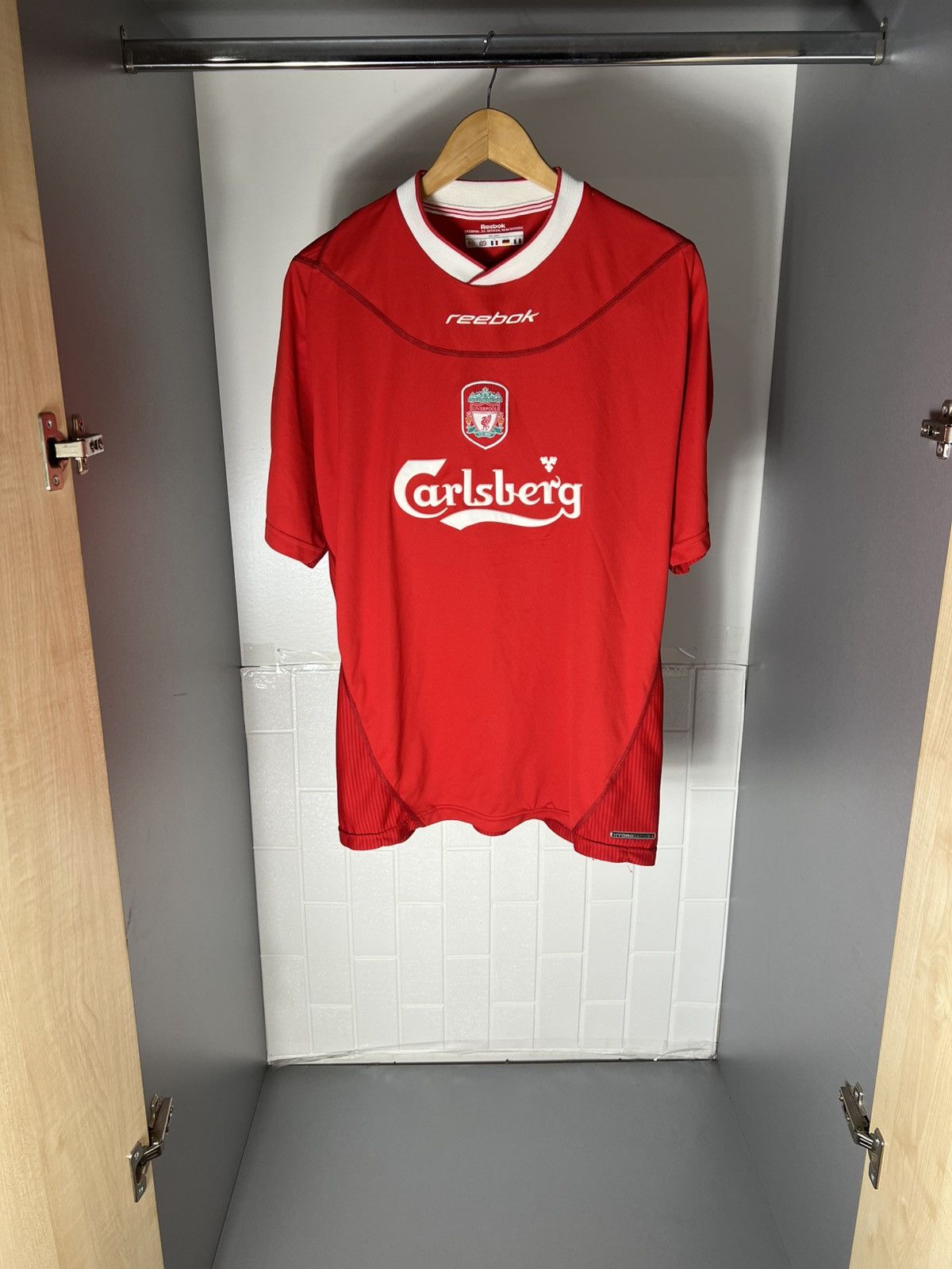 Reebok VINTAGE REEBOK FC LIVERPOOL ENGLAND SOCCER JERSEY RETRO 90s Size US XL / EU 56 / 4 - 6 Thumbnail