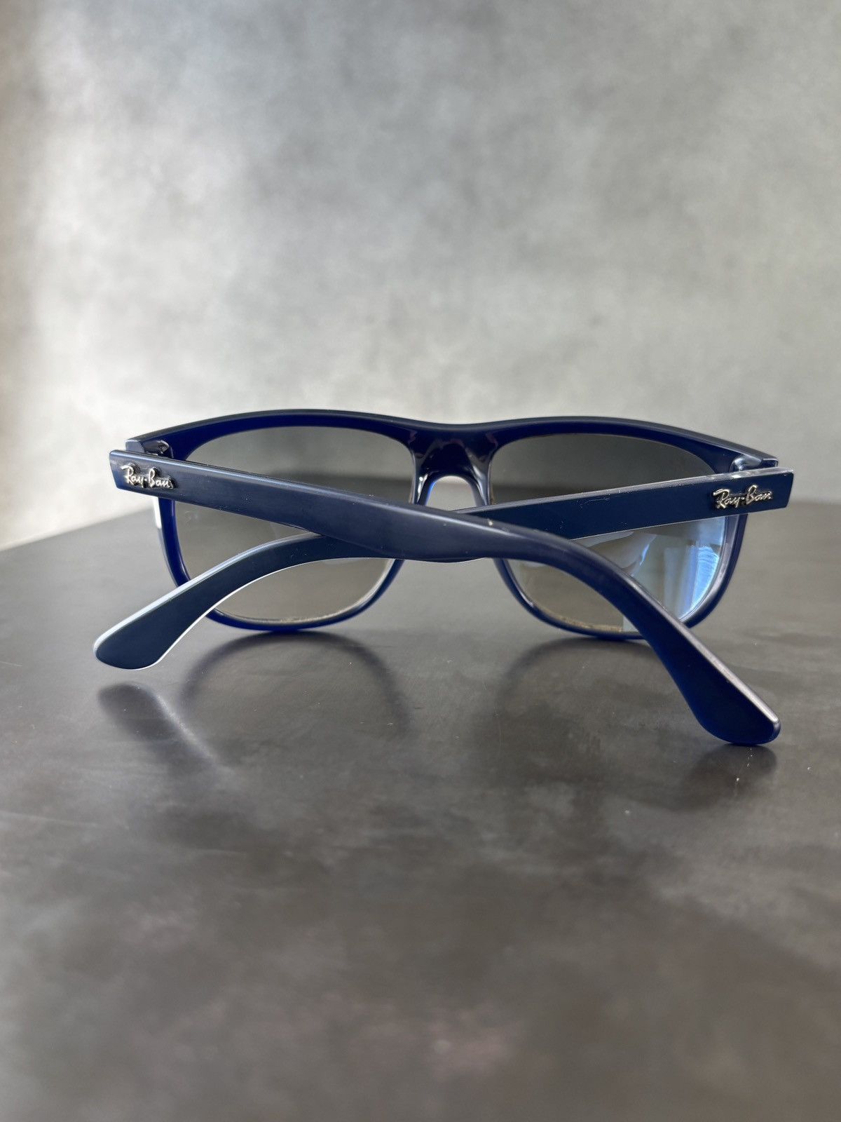 RayBan Ray-Ban Sunglasses RB4147 Made in Italy Blue Sport Boyfriend Size ONE SIZE - 13 Thumbnail